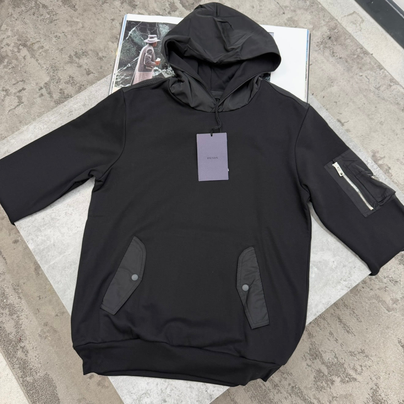 PDA - ARM POCKET TRACKSUIT - BLACK