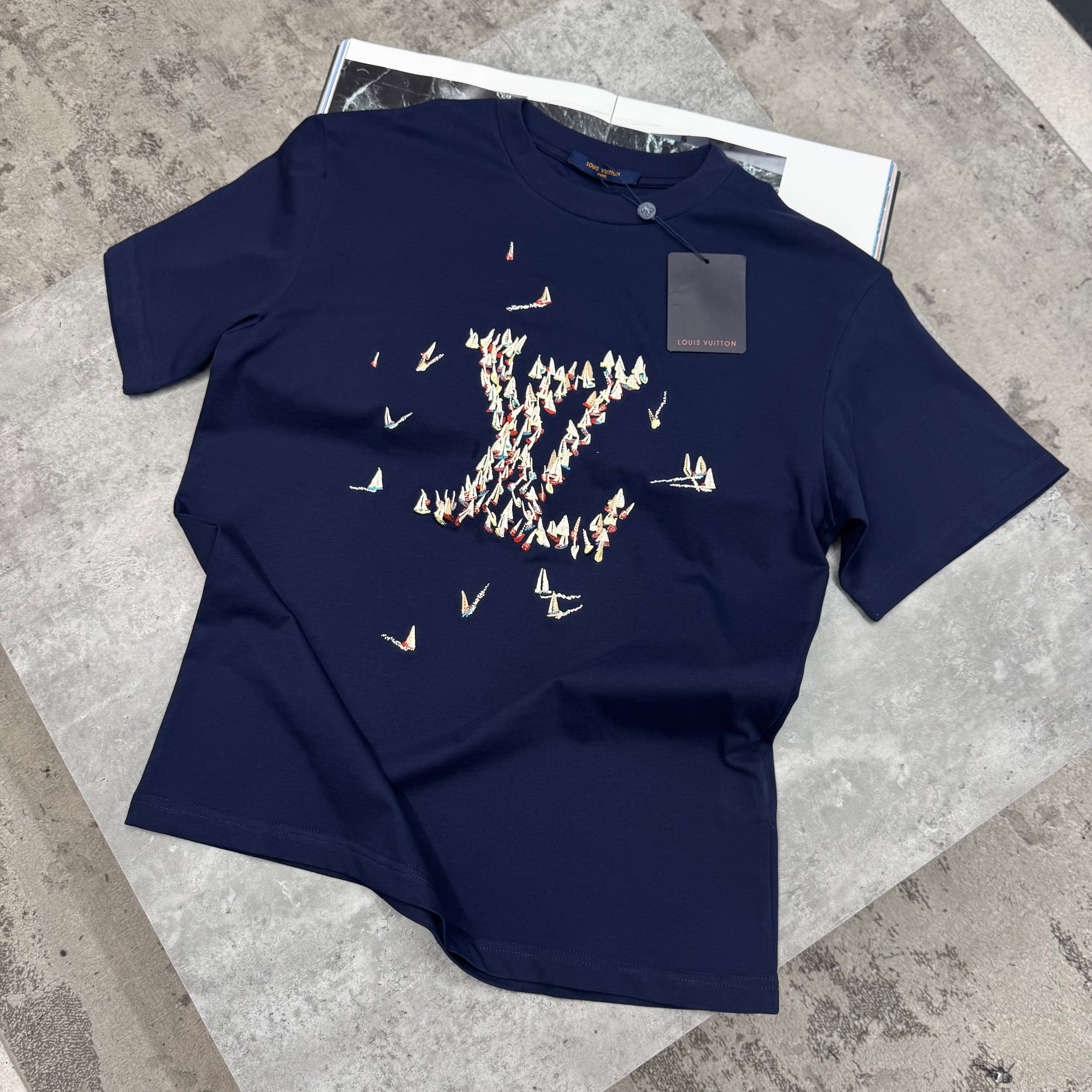 LVE - SAIL T-SHIRT - NAVY