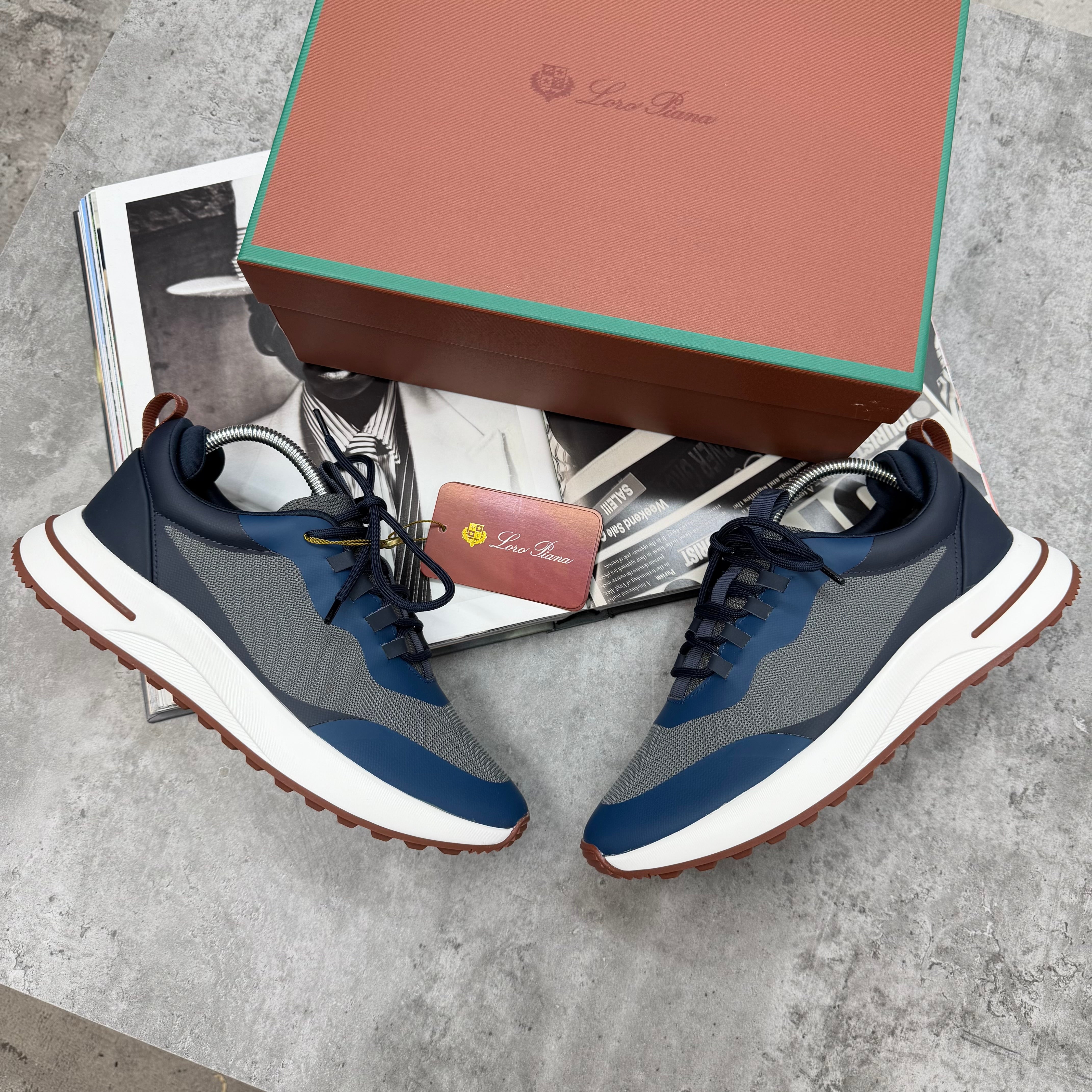 LORO - TRAINERS - LIGHT BLUE