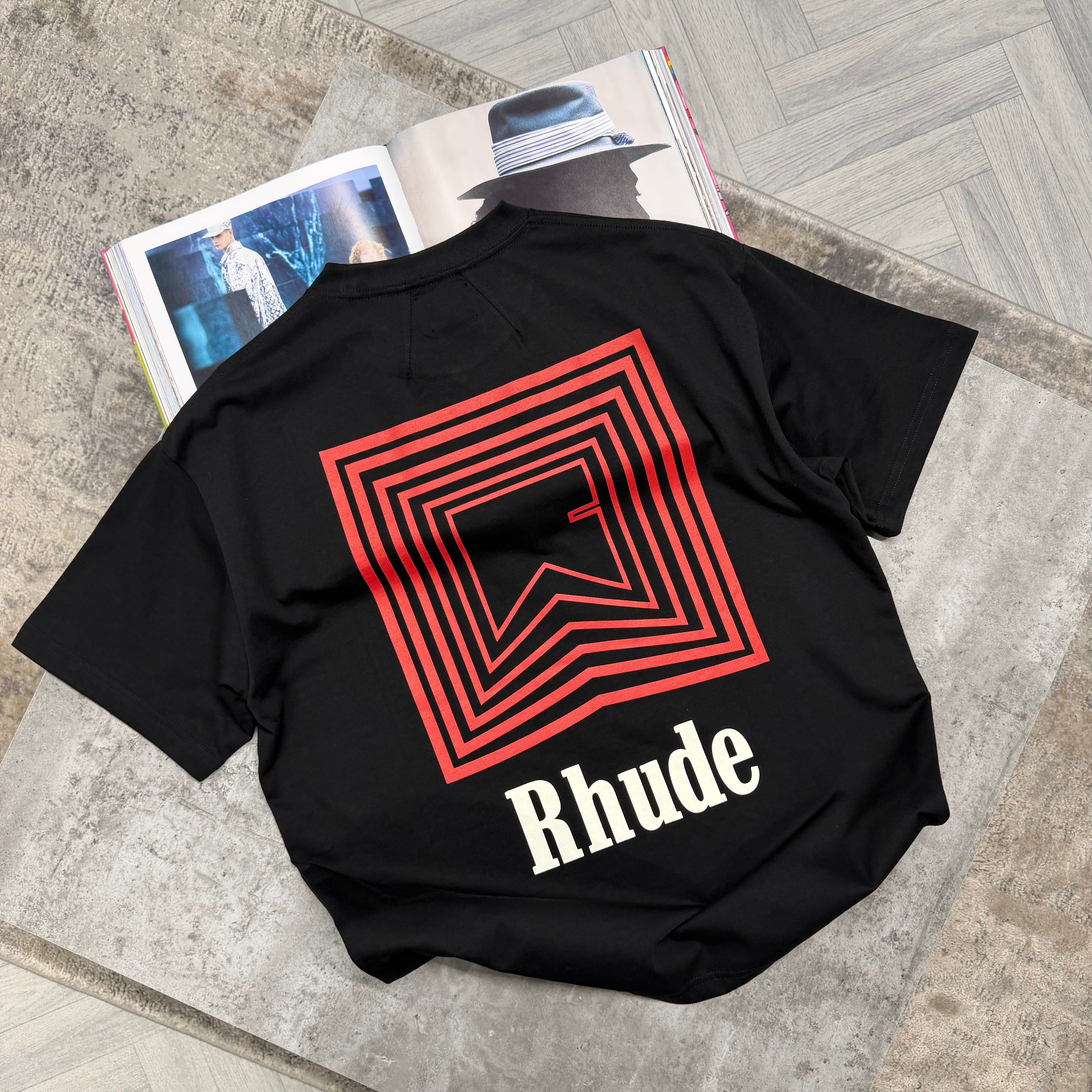 RHU T SHIRT - BLACK