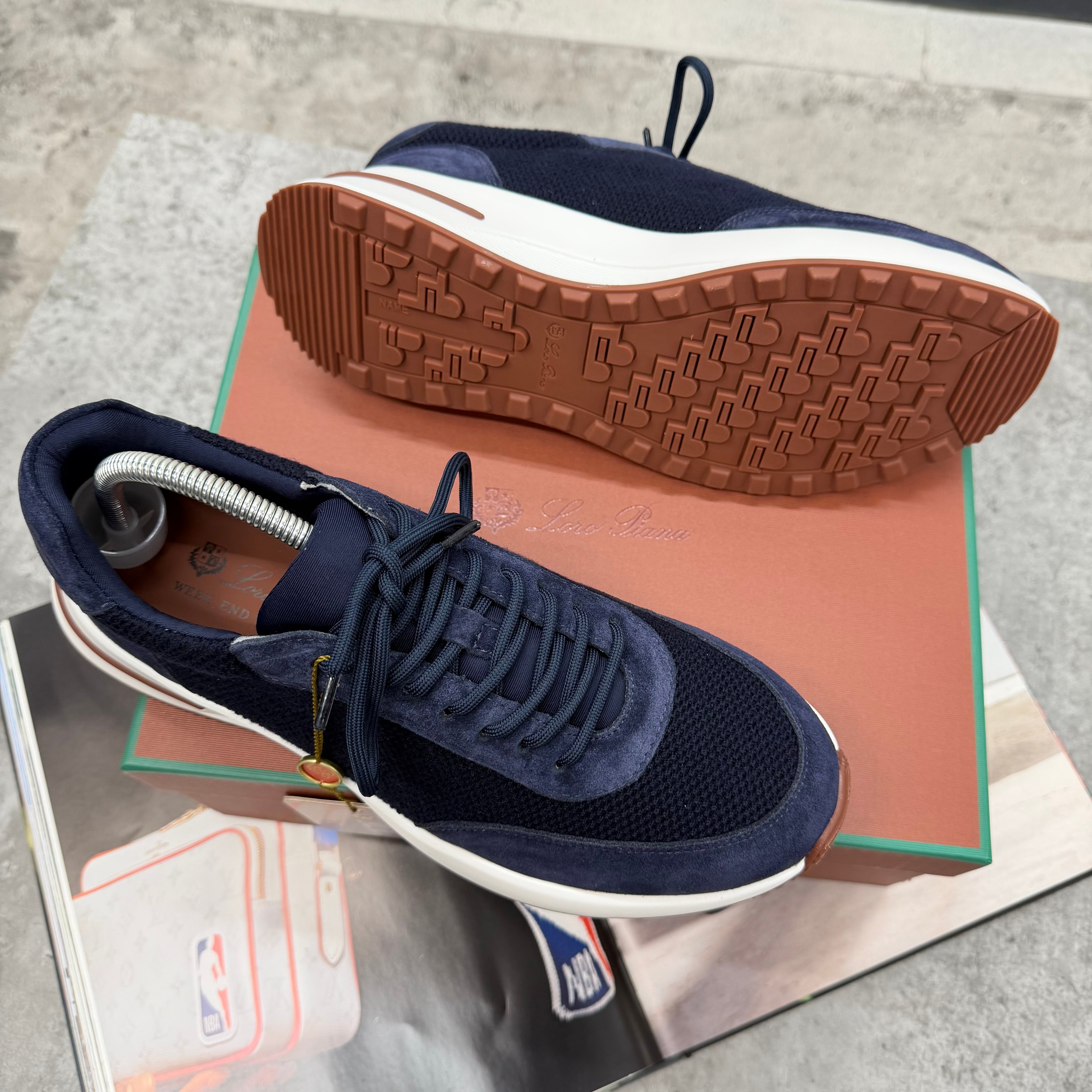 LORO - MESH TRAINERS - NAVY