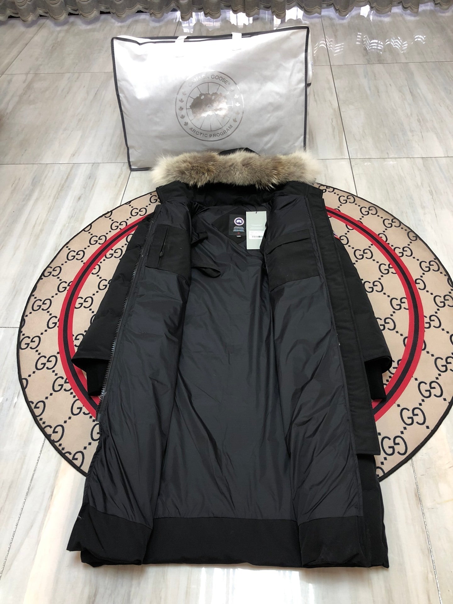 (PRE-ORDER) CG - WOMENS LONG COAT - BLACK