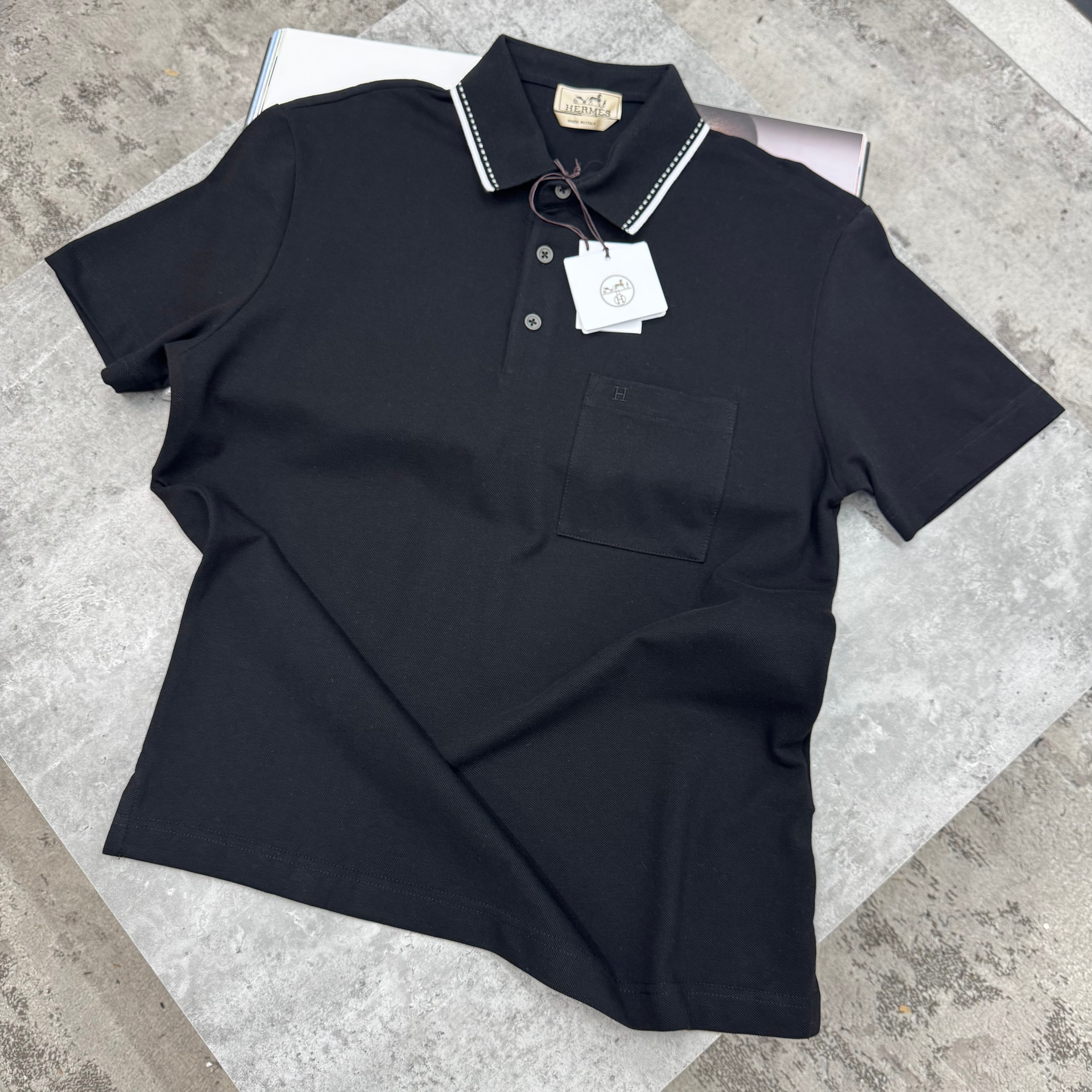 HMES - POLO - BLACK