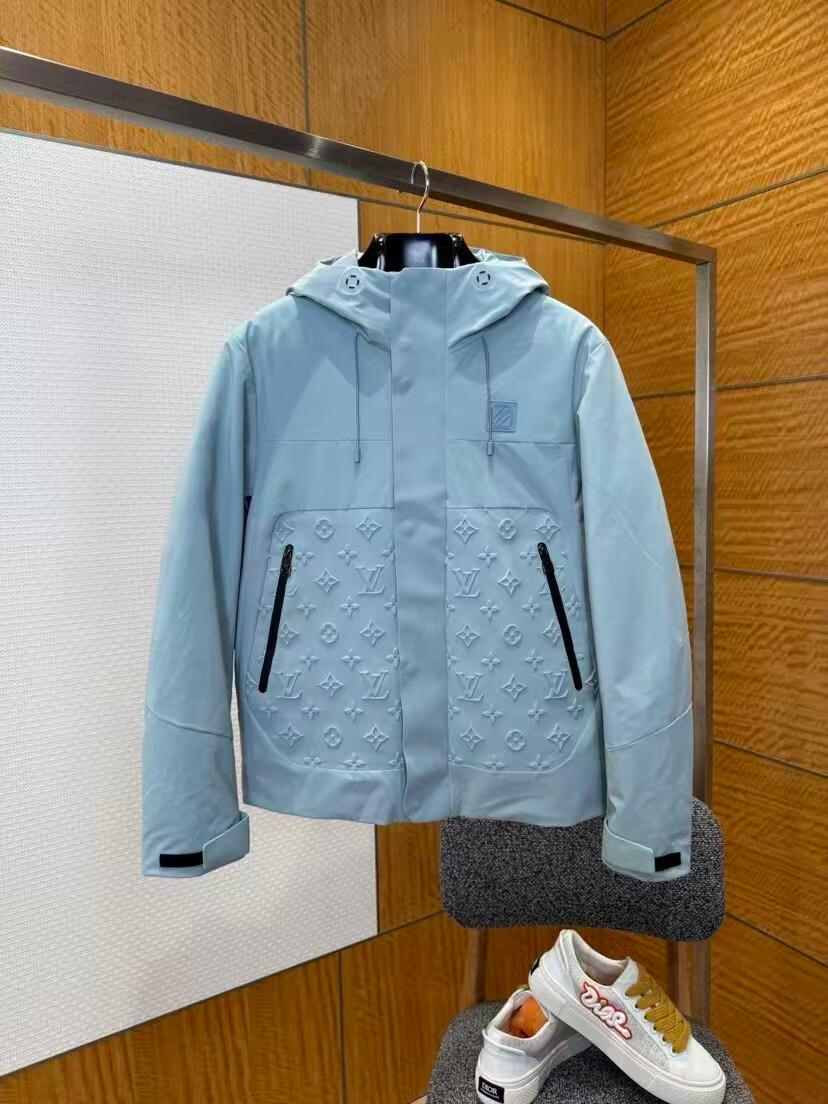 (PRE-ORDER) LVE - MONOGRAM COAT - SKY BLUE