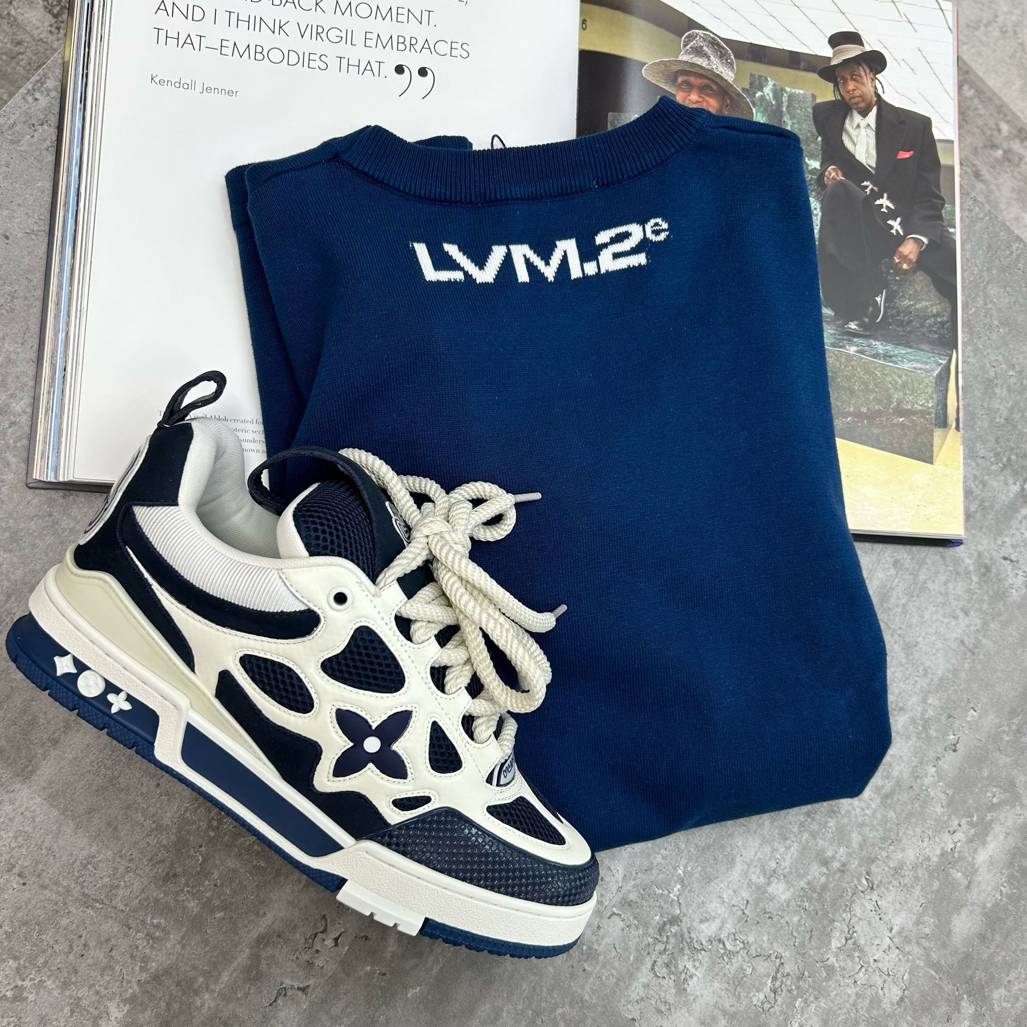 (PRE-ORDER) LVE - SKATES TRAINER - NAVY