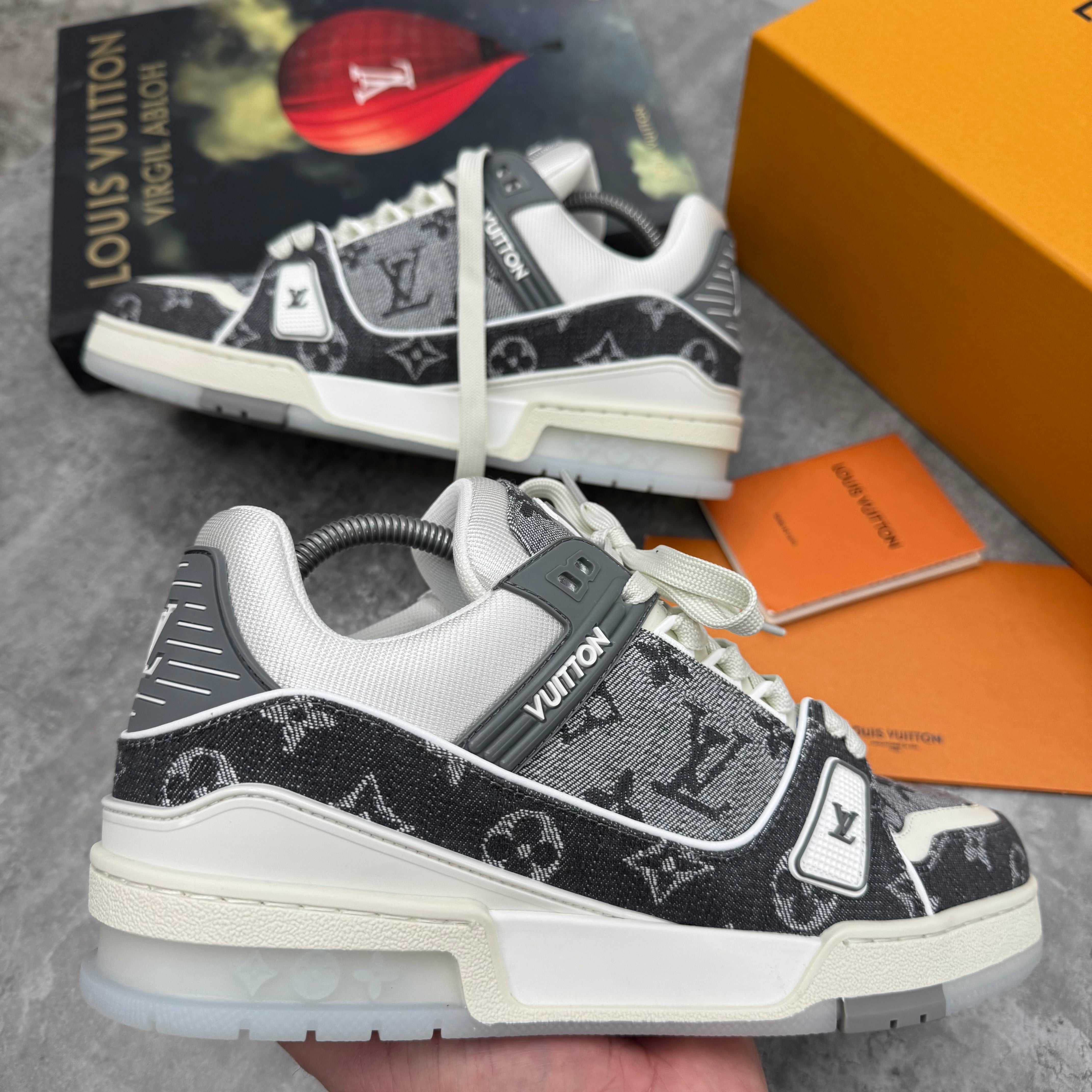 LVE - DENIM TRAINER - GREY