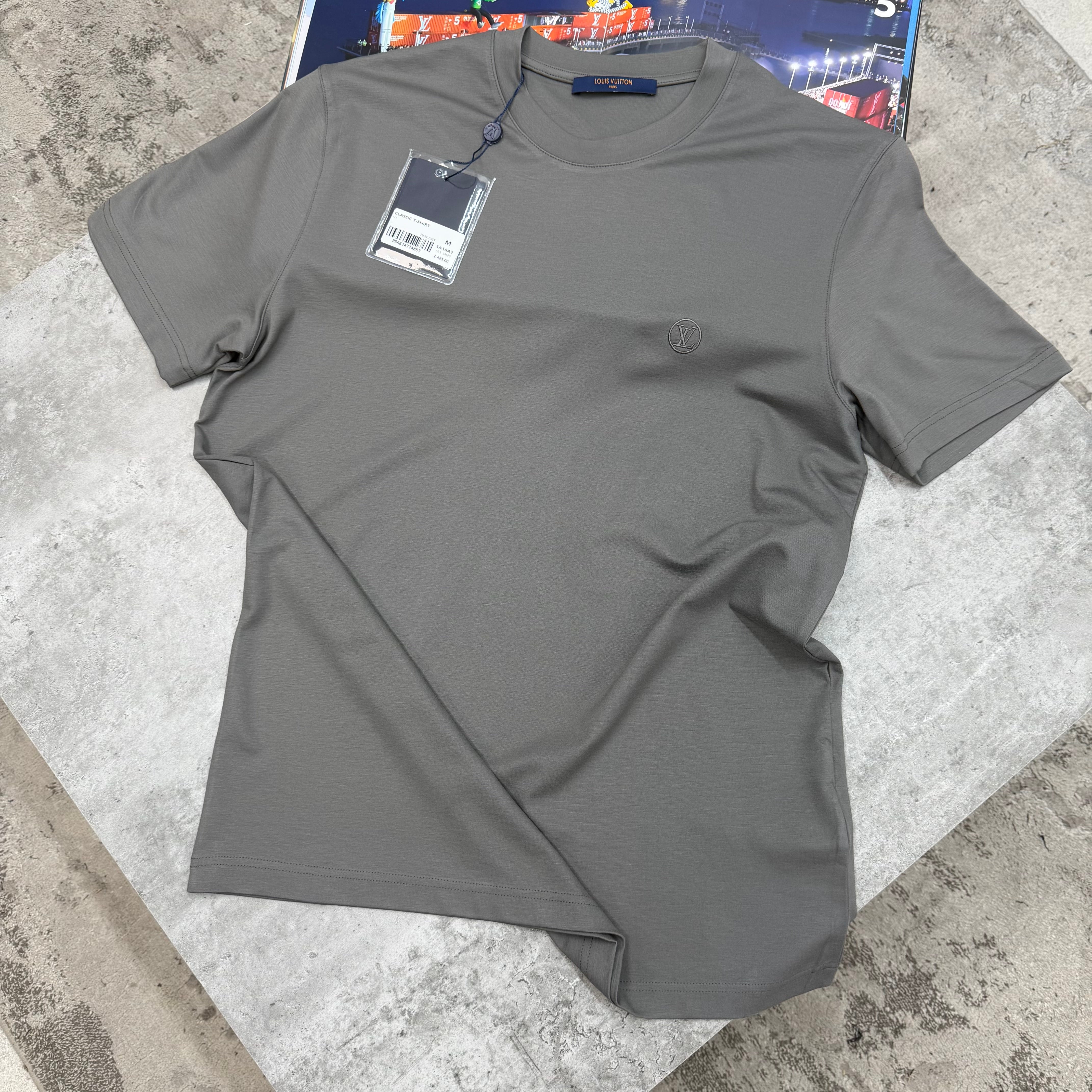 LVE - CIRCLE LOGO T-SHIRT - CHARCOAL