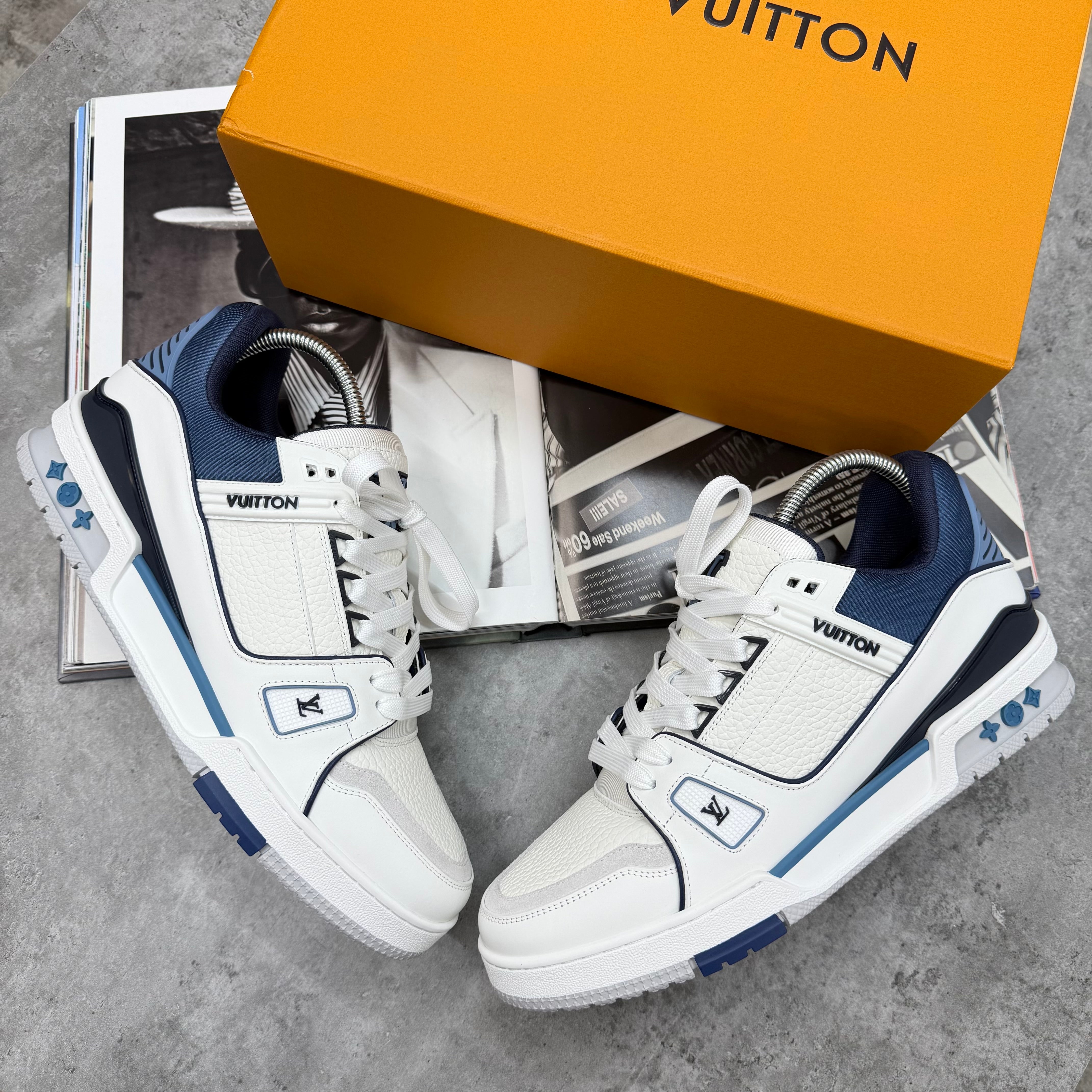 LVE - TRAINERS - WHITE/BLUE