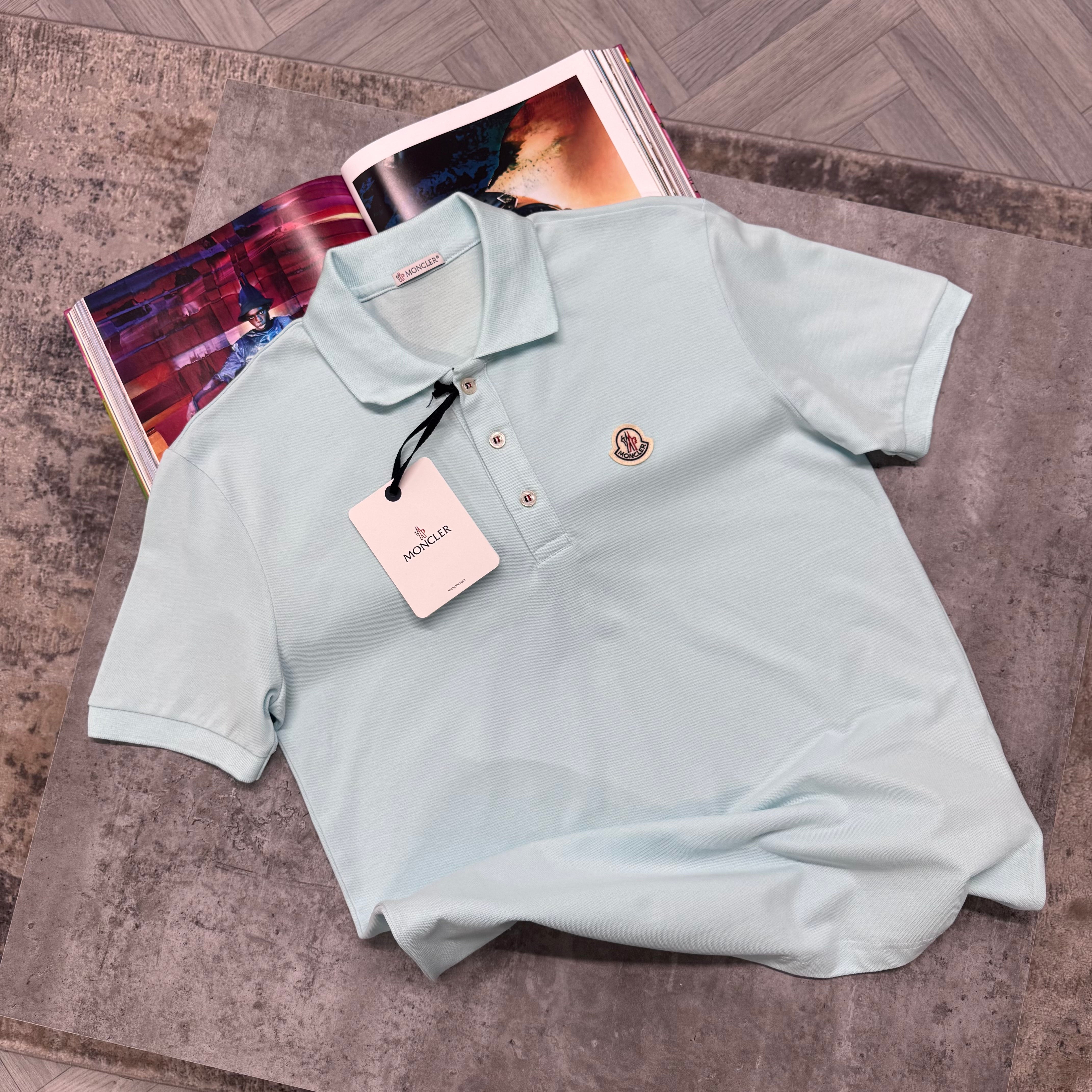 MNCLR LOGO POLO - SKY BLUE