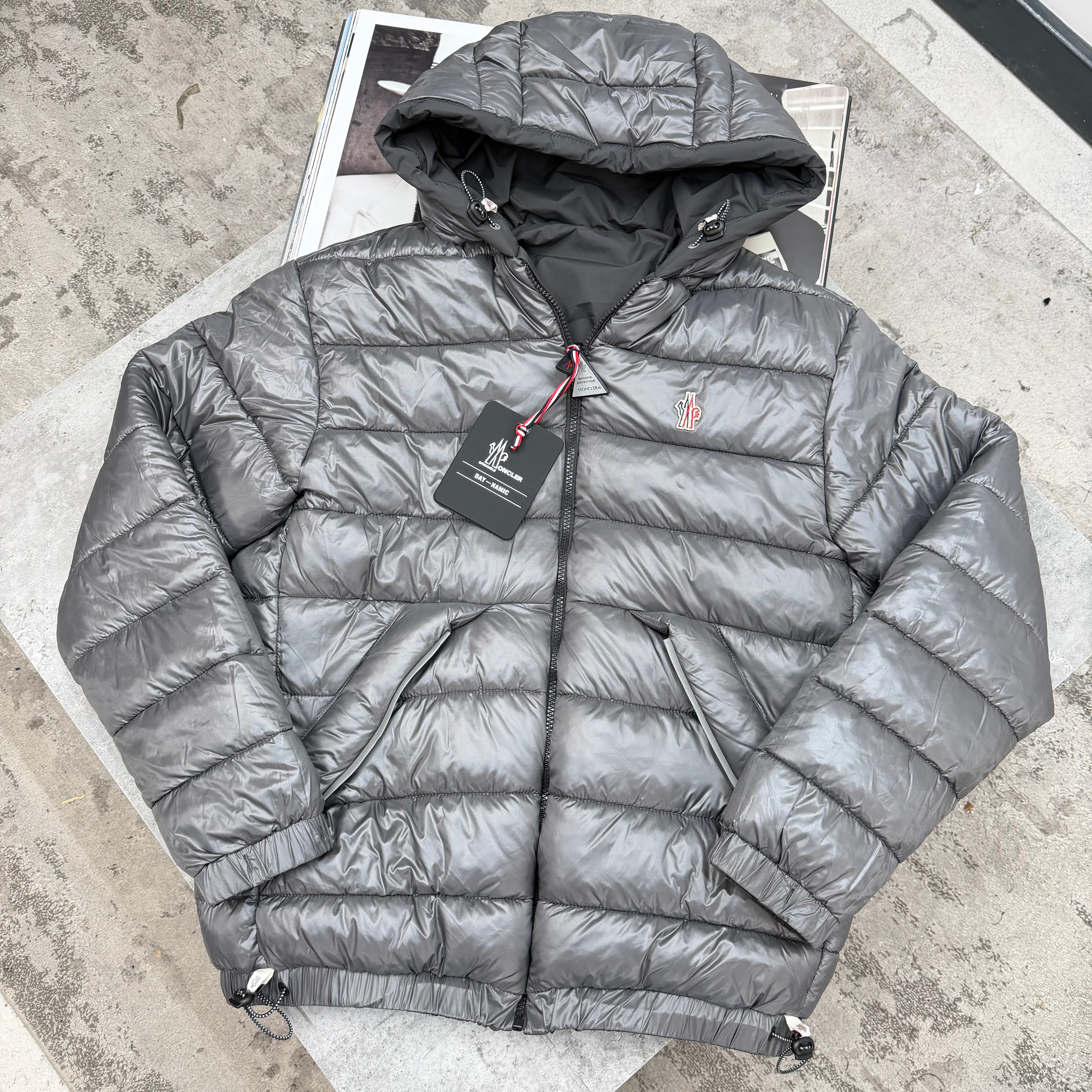 COAT REVERSIBLE - CHARCOAL