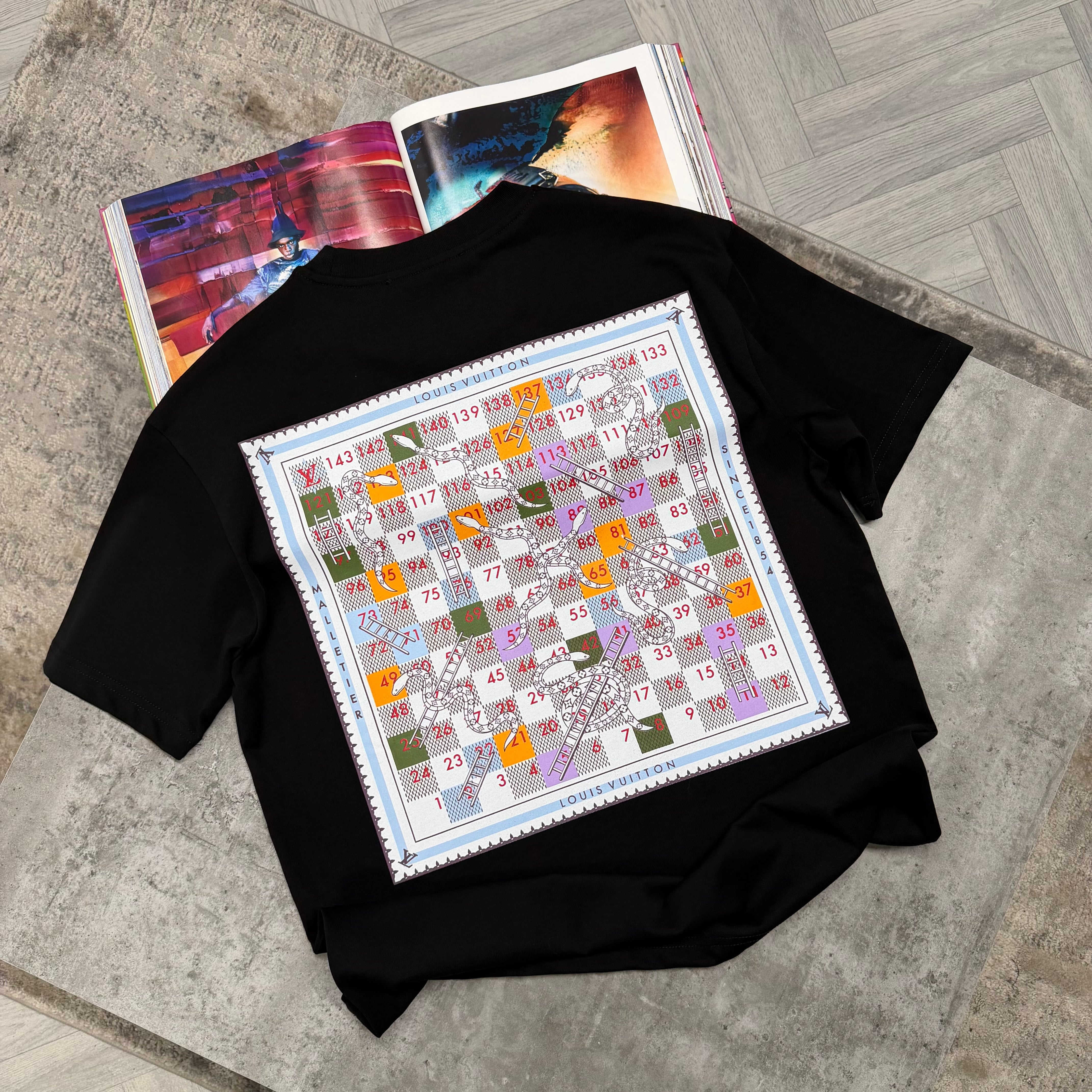 LVE 1854 T SHIRT - BLACK