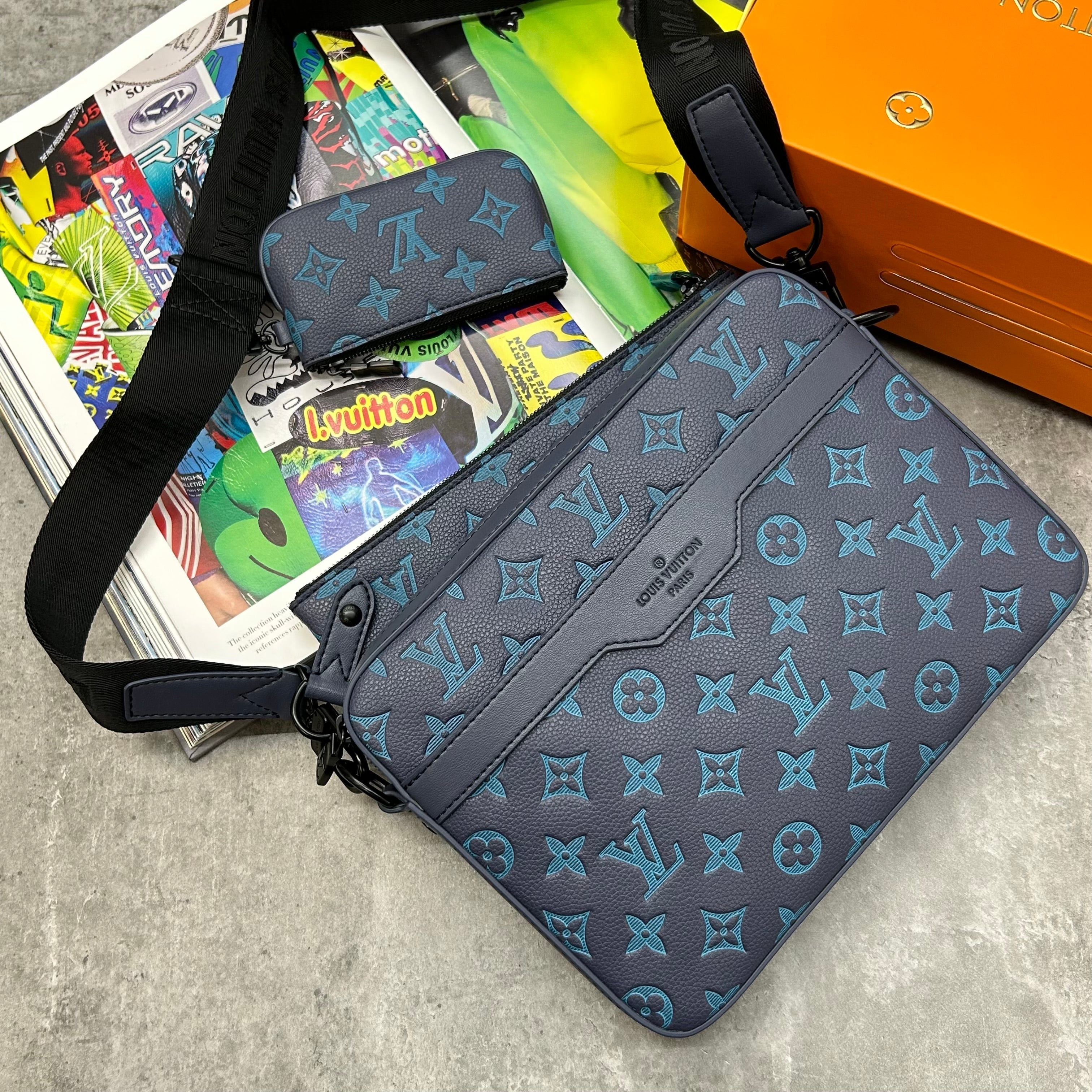 (PRE-ORDER) LVE - TRIO BAG - BLUE