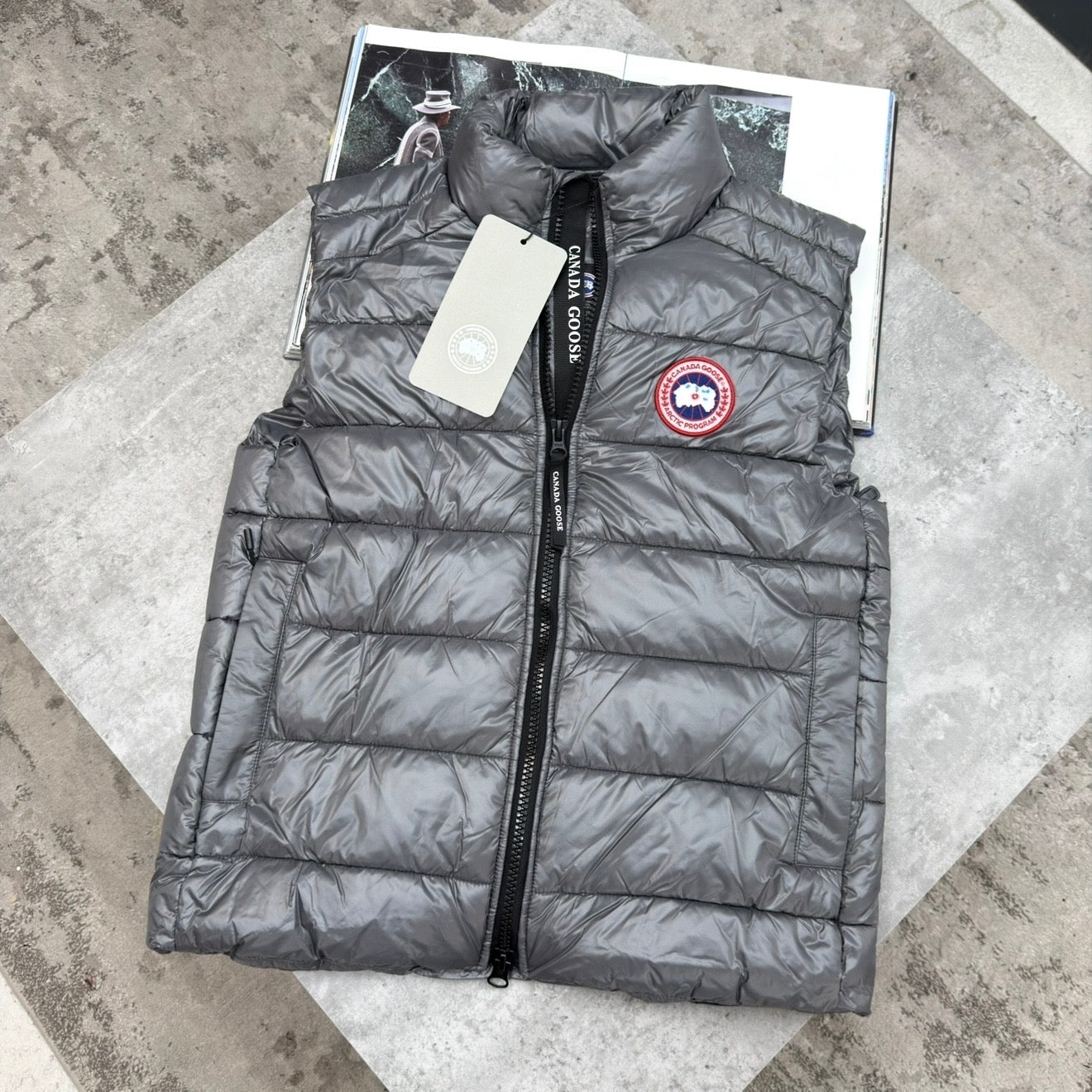 CG - CROFTON GILET - CHARCOAL