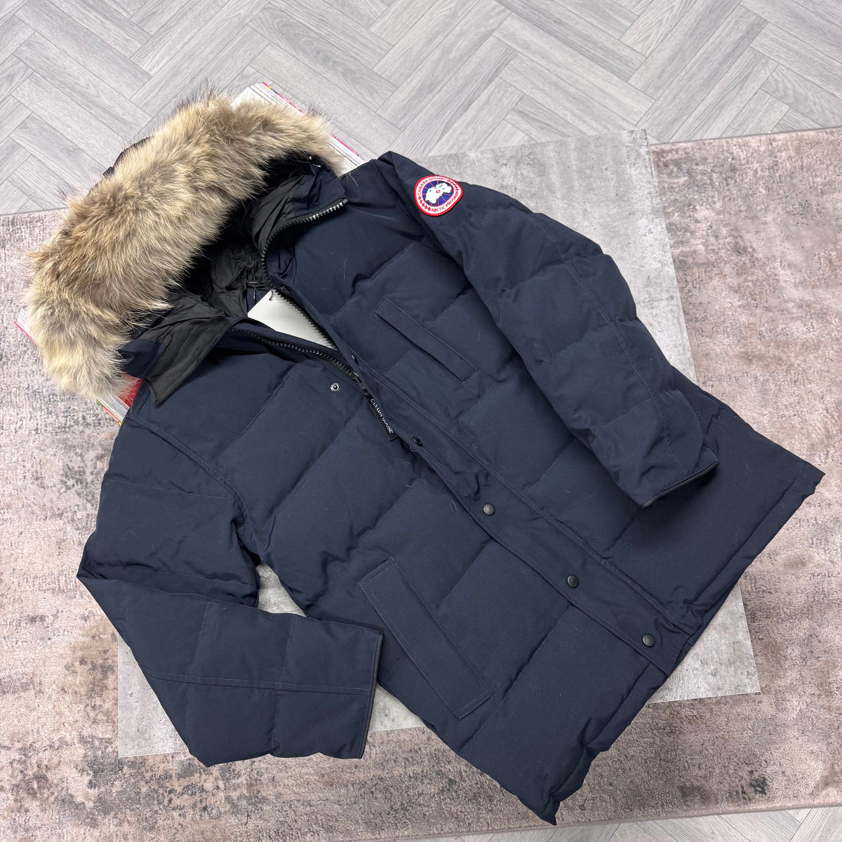 CG CARSON COAT - NAVY (PRE-ORDER)