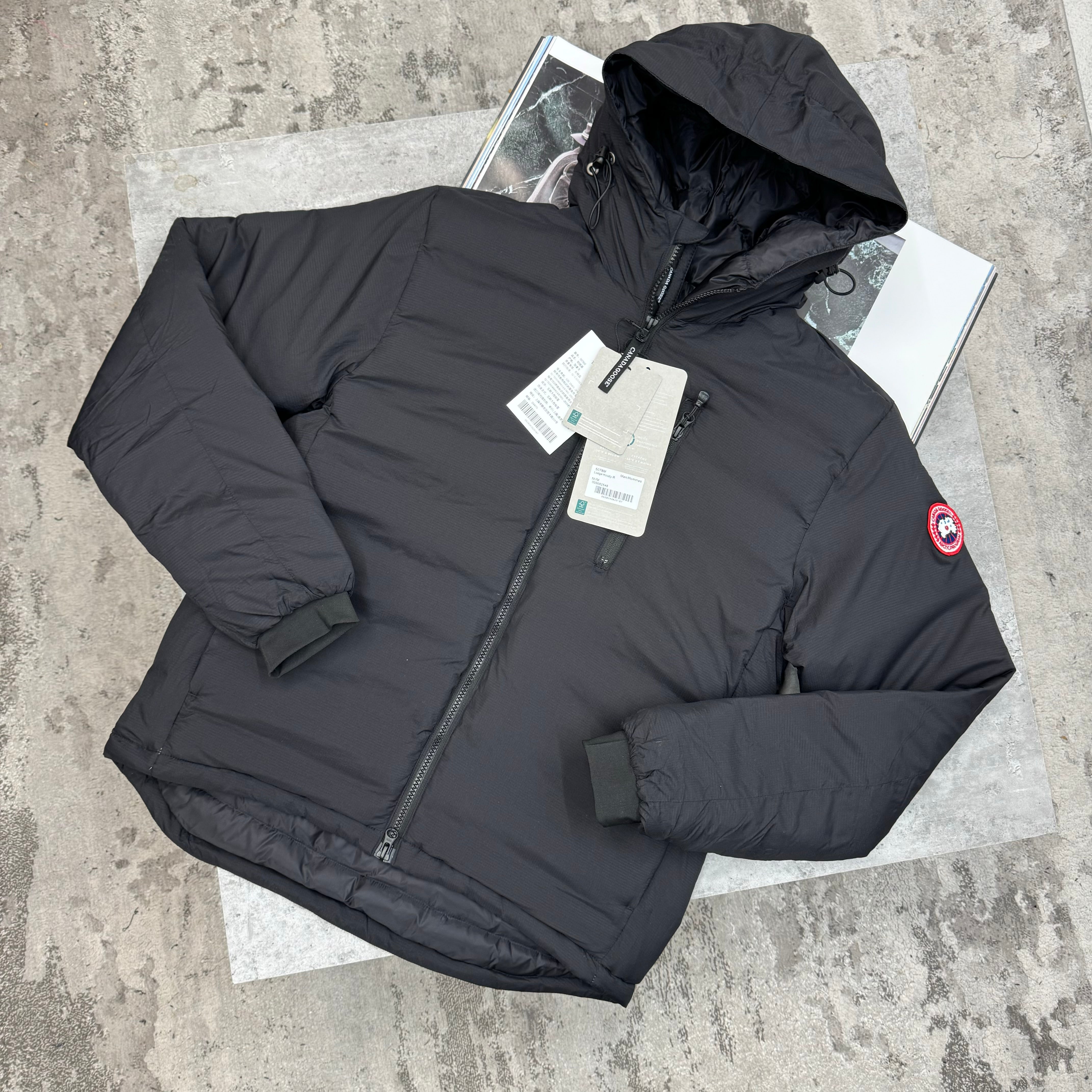 CG - LODGE COAT - BLACK