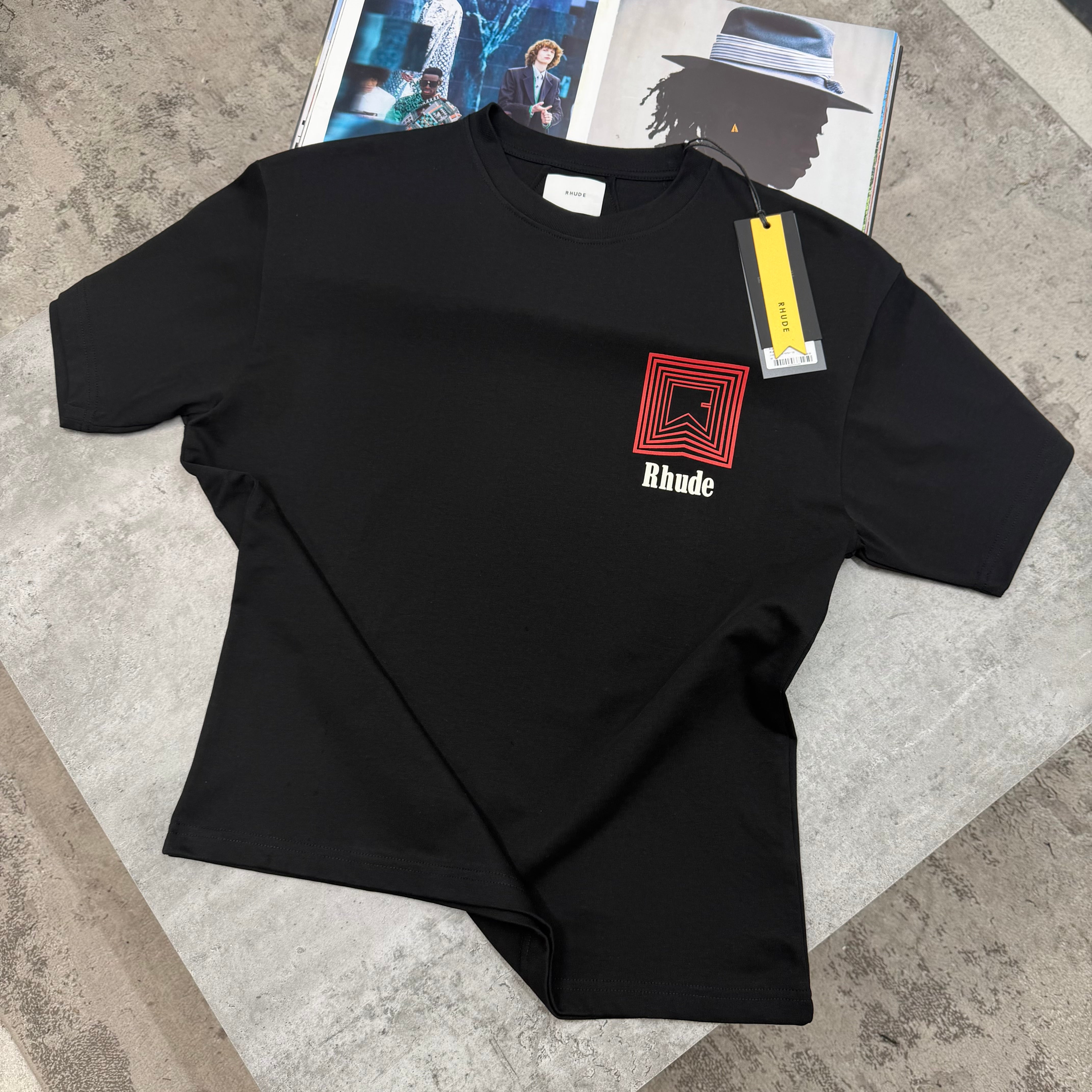 RDE - T-SHIRT - BLACK