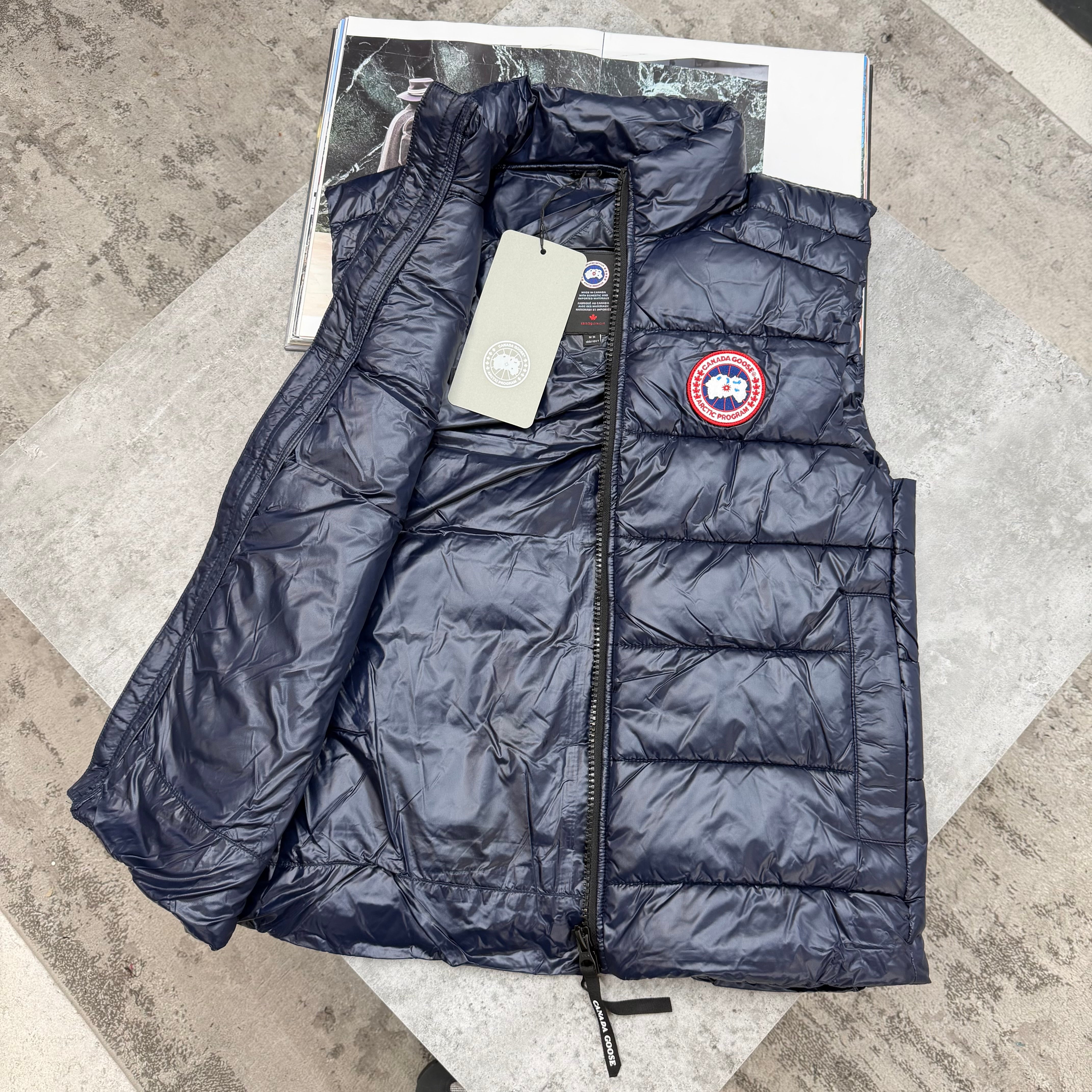 CG - CROFTON GILET - NAVY
