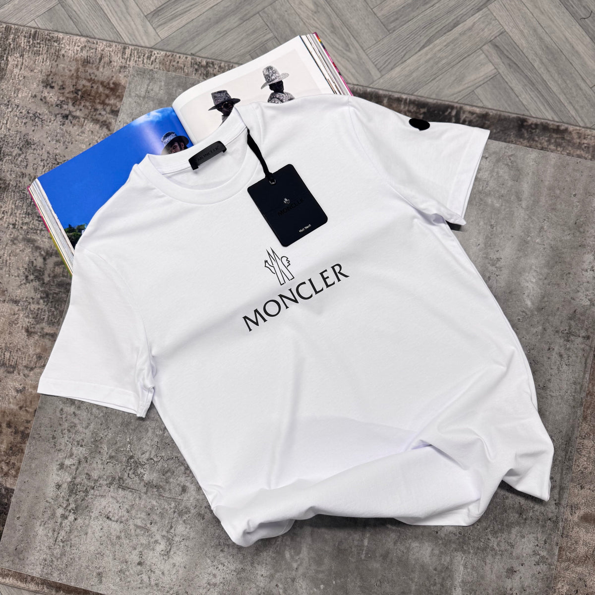 MNCLR REFLECTIVE T SHIRT - WHITE