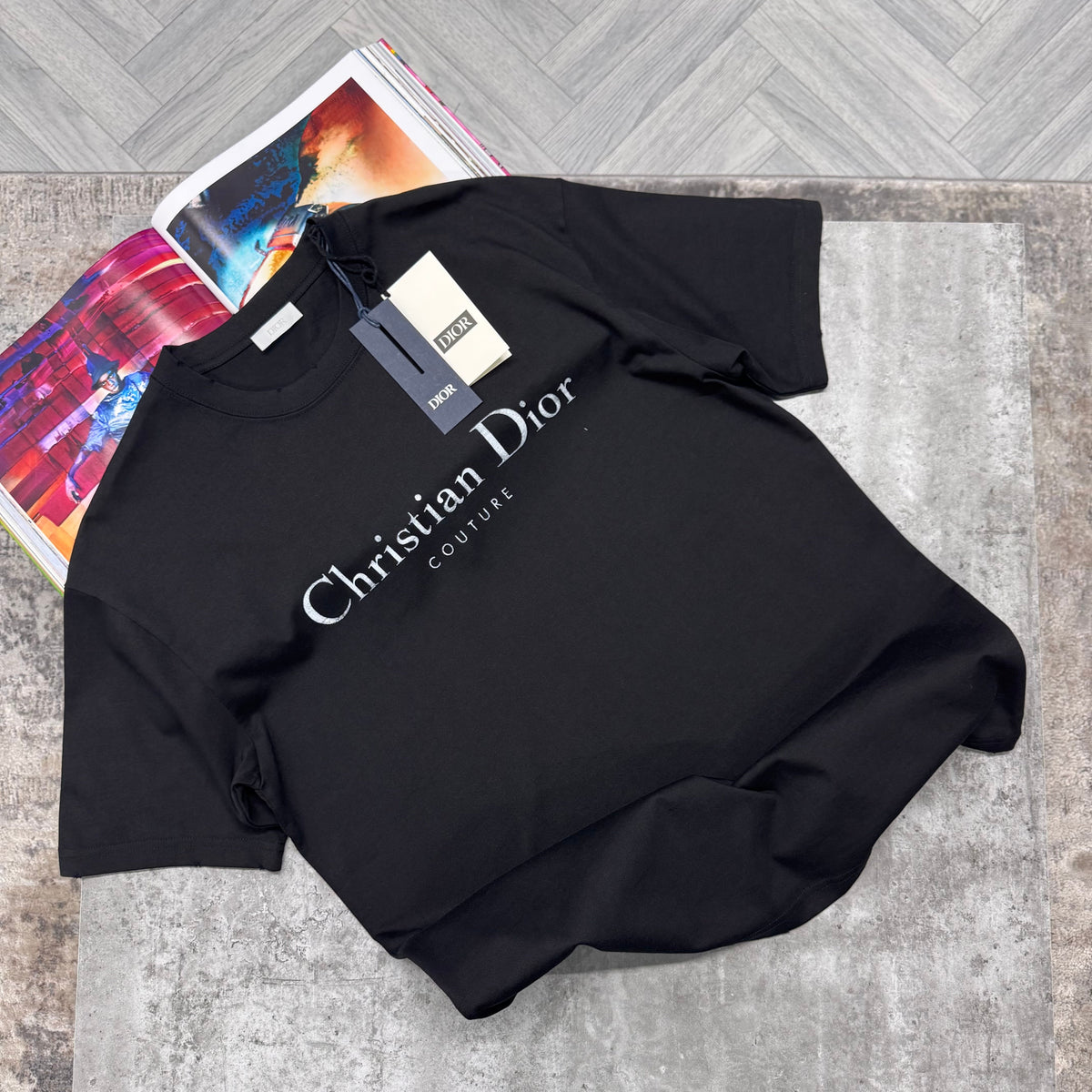 CD COUTURE T SHIRT - BLACK