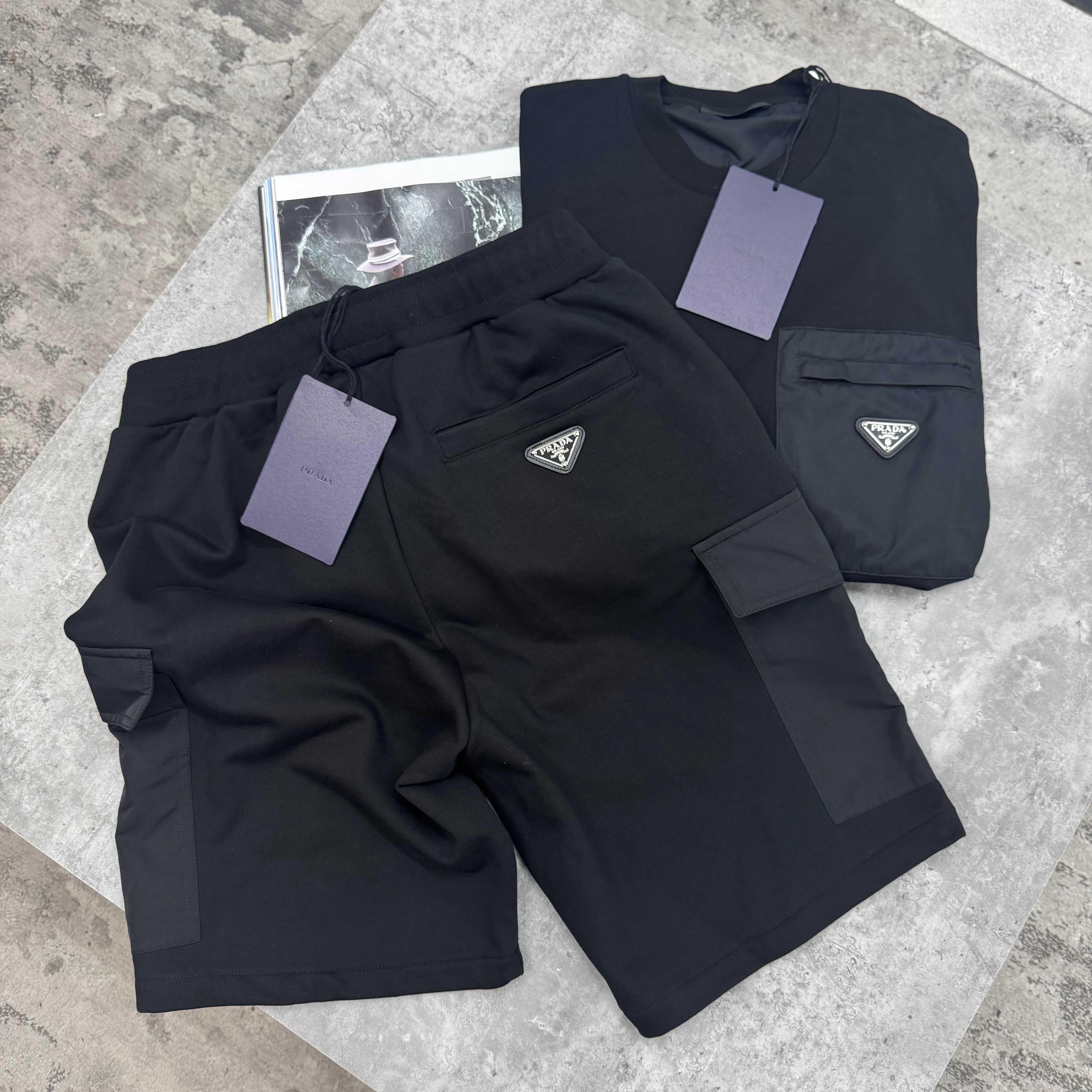 PDA - COTTON SHORTS - BLACK