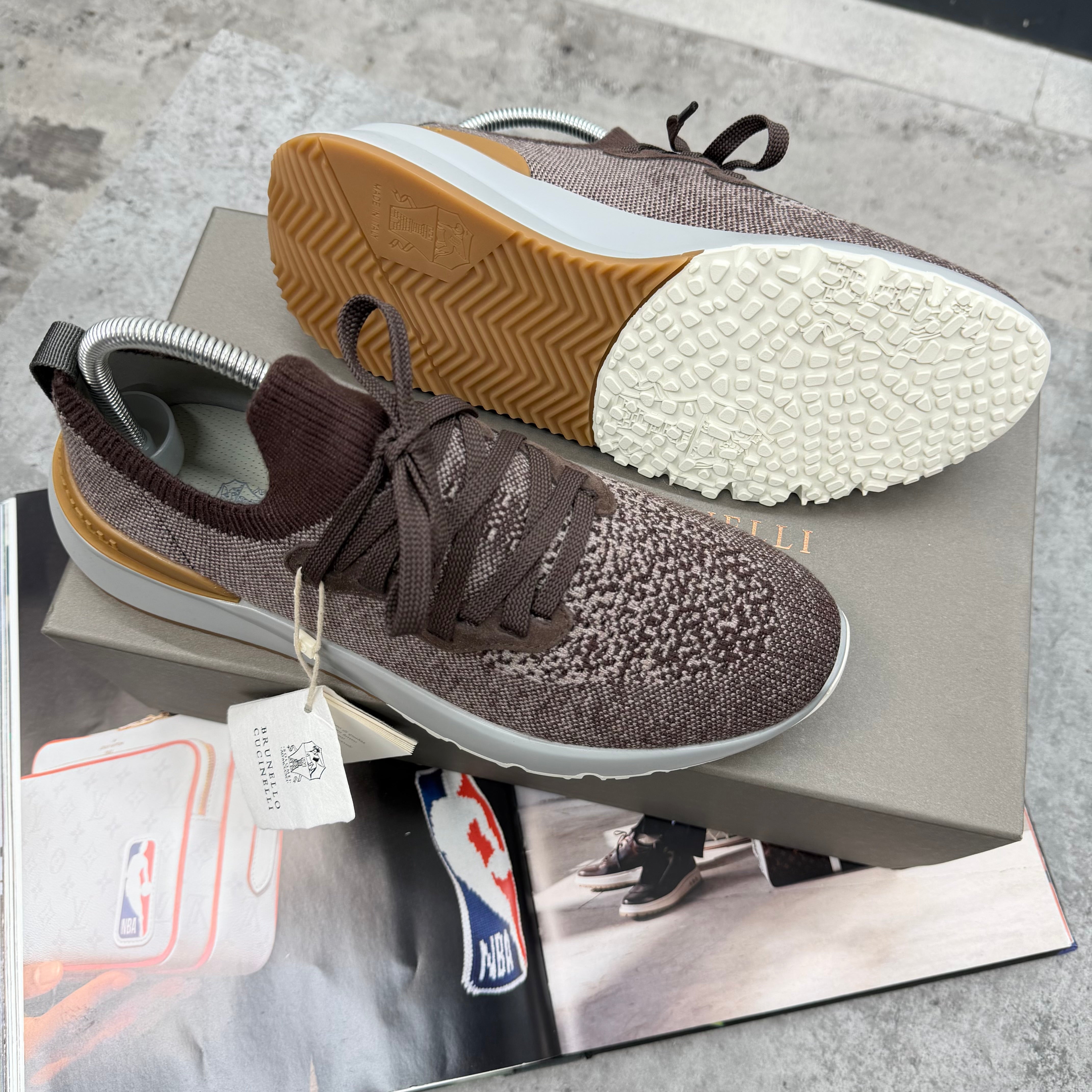 BRUNELLO - TRAINERS - COFFEE