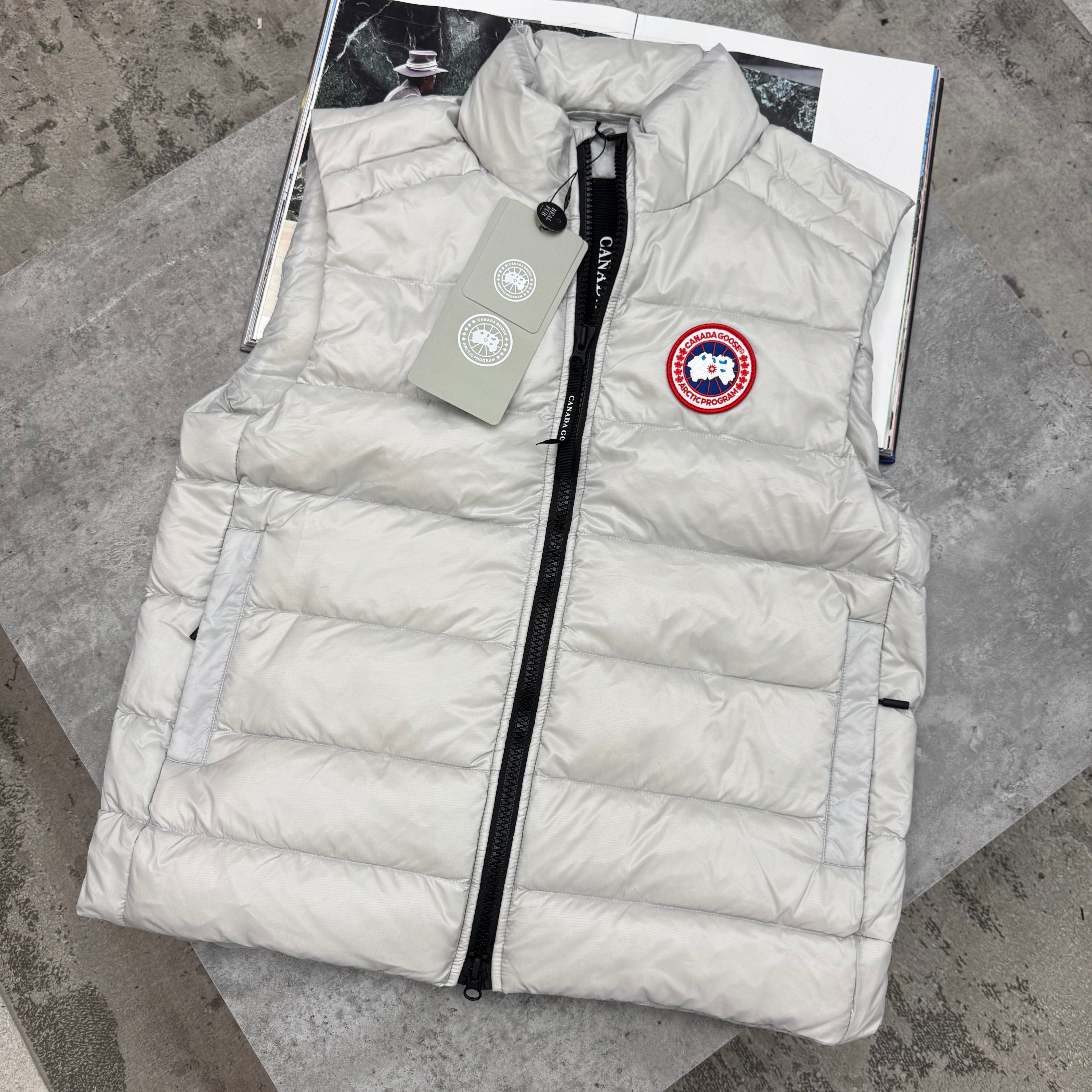 CG - CROFTON GILET - LIGHT GREY