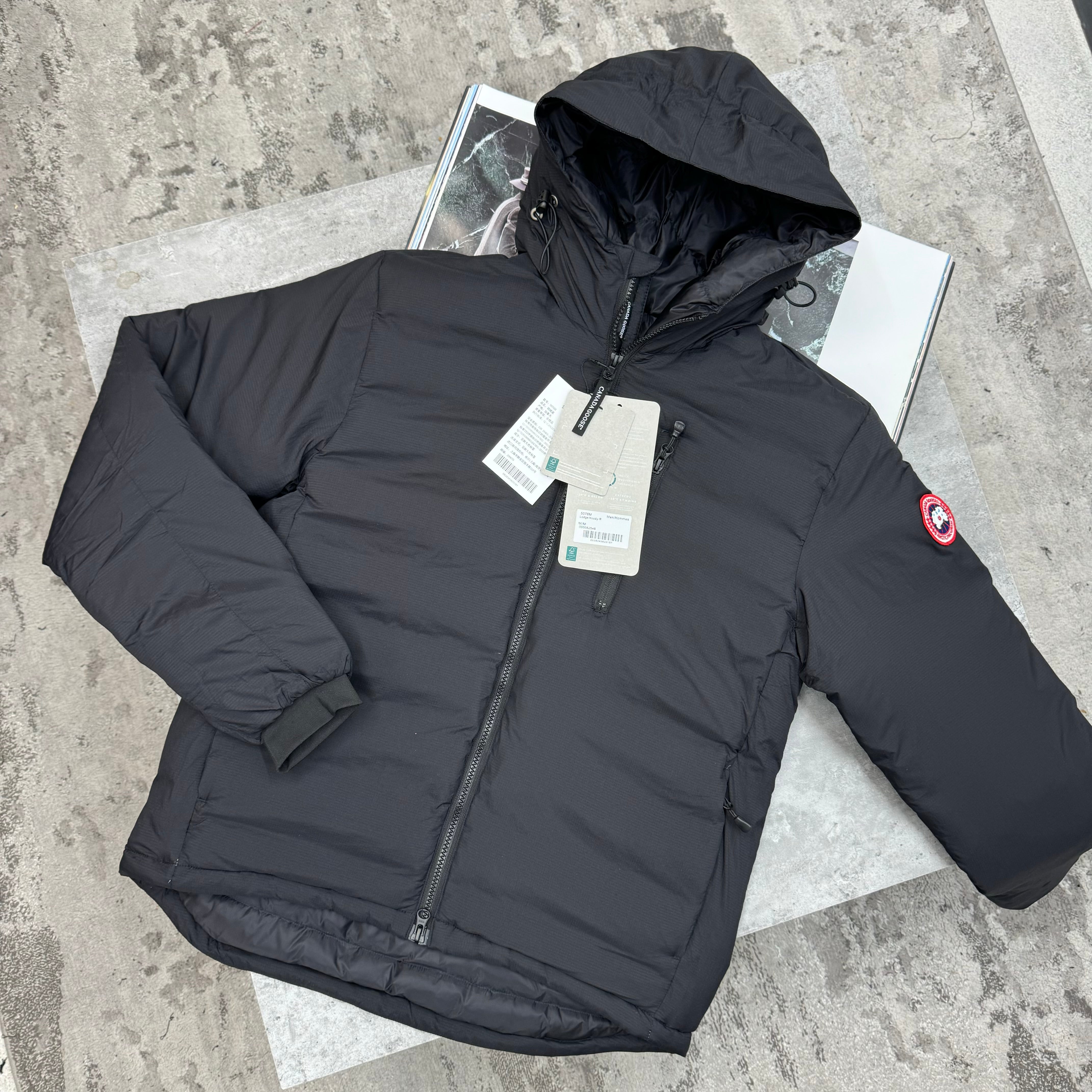 CG - LODGE COAT - BLACK