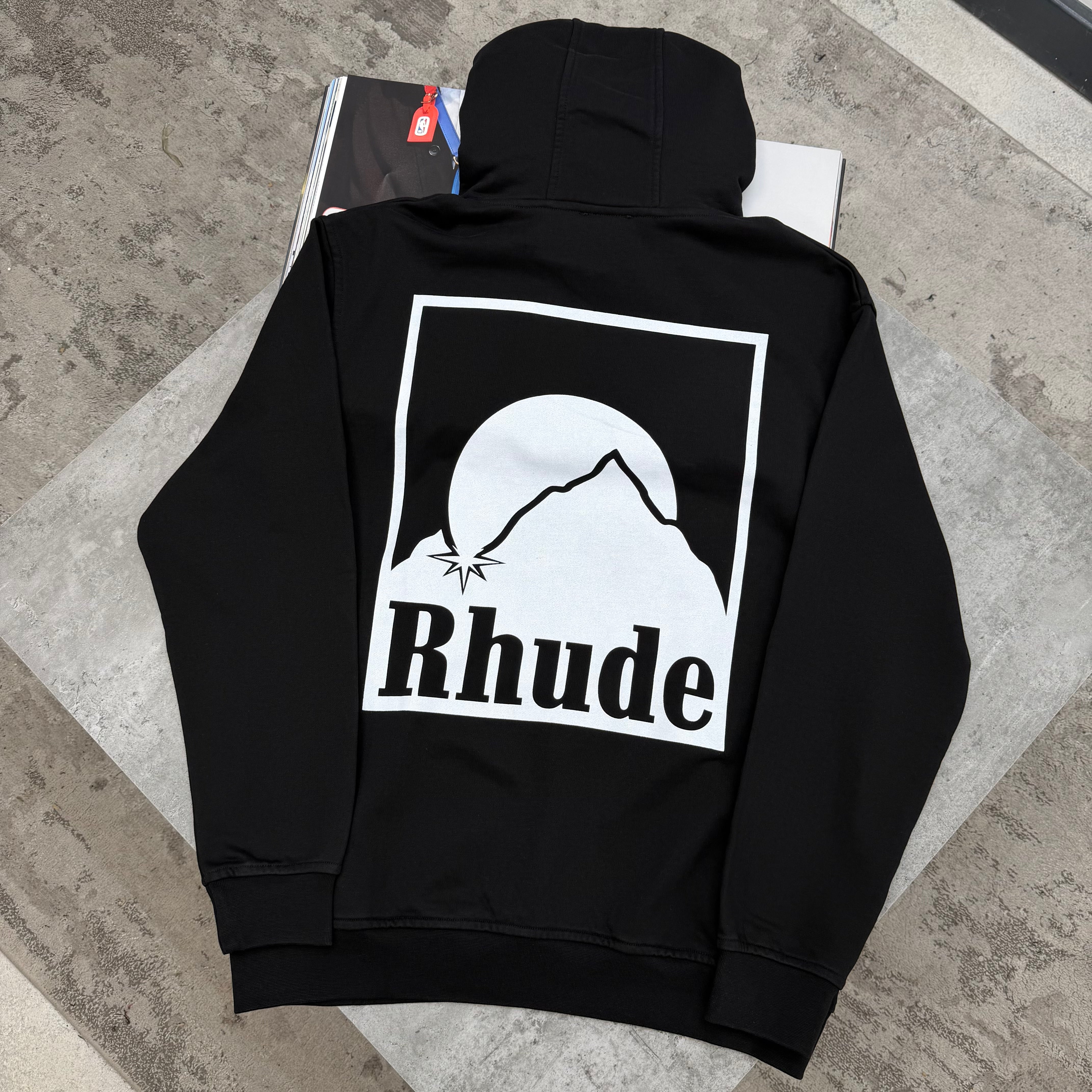 RDE - HOODIE - BLACK/WHITE