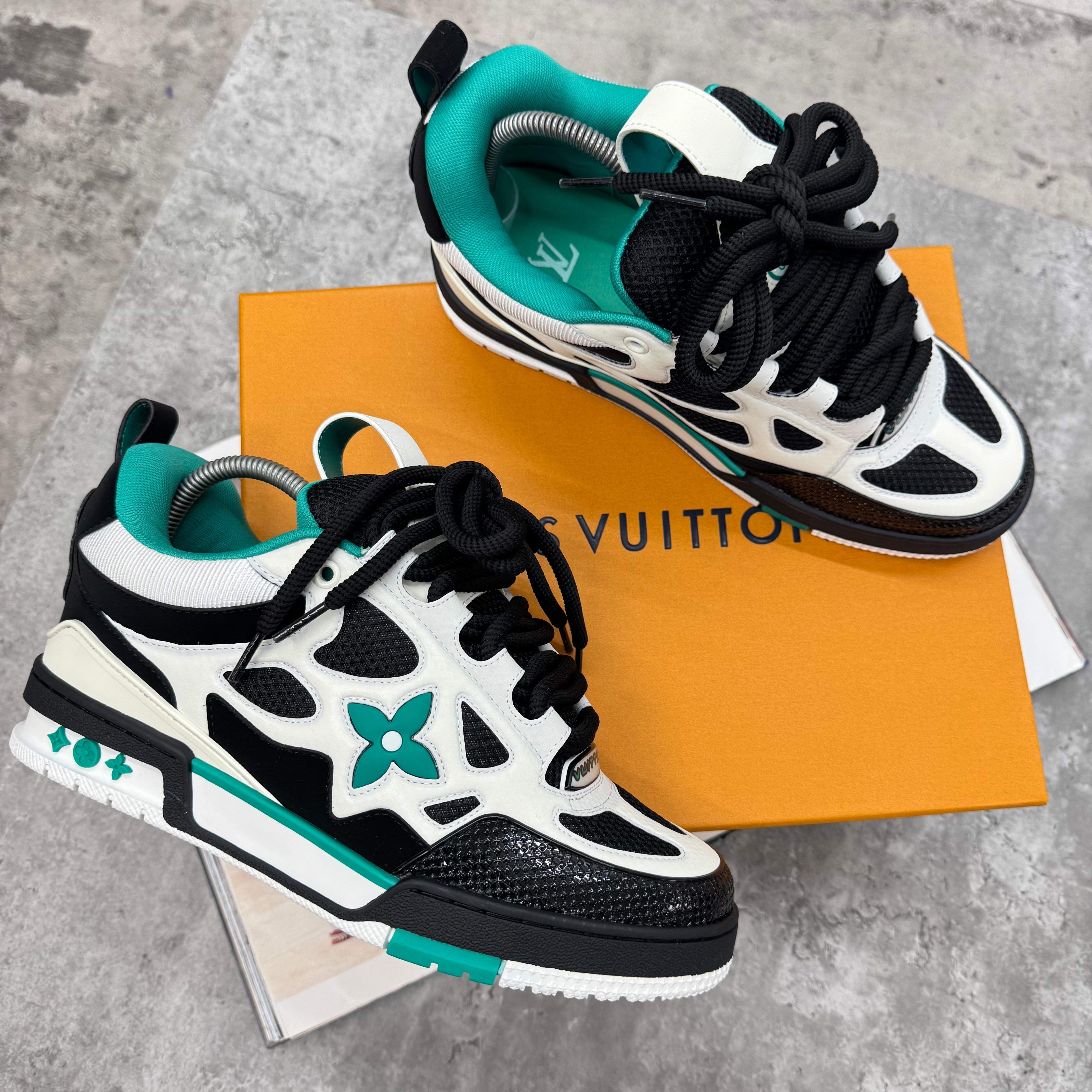 LVE - SKATES TRAINERS - BLACK/GREEN