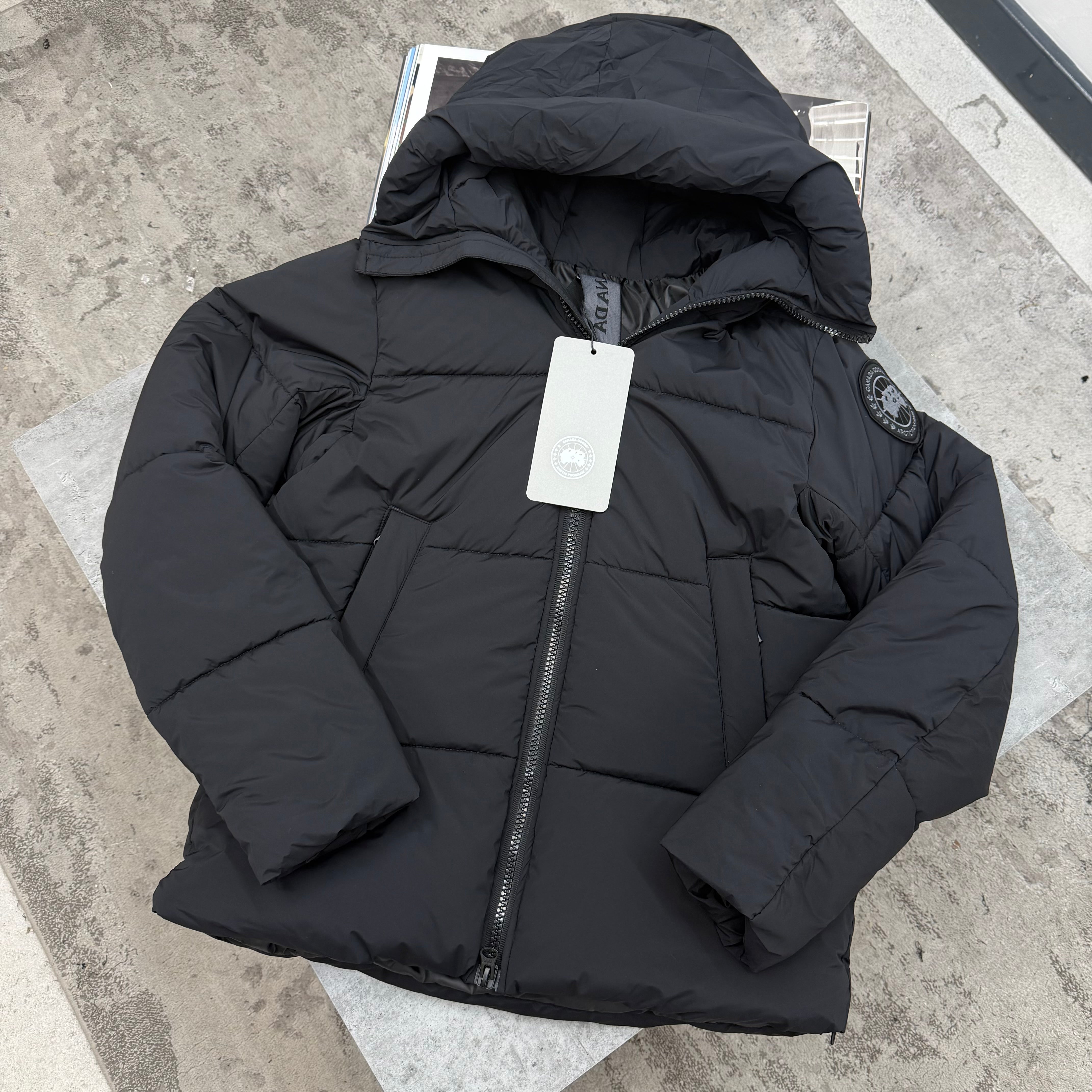 CROFTON PUFFER - BLACK