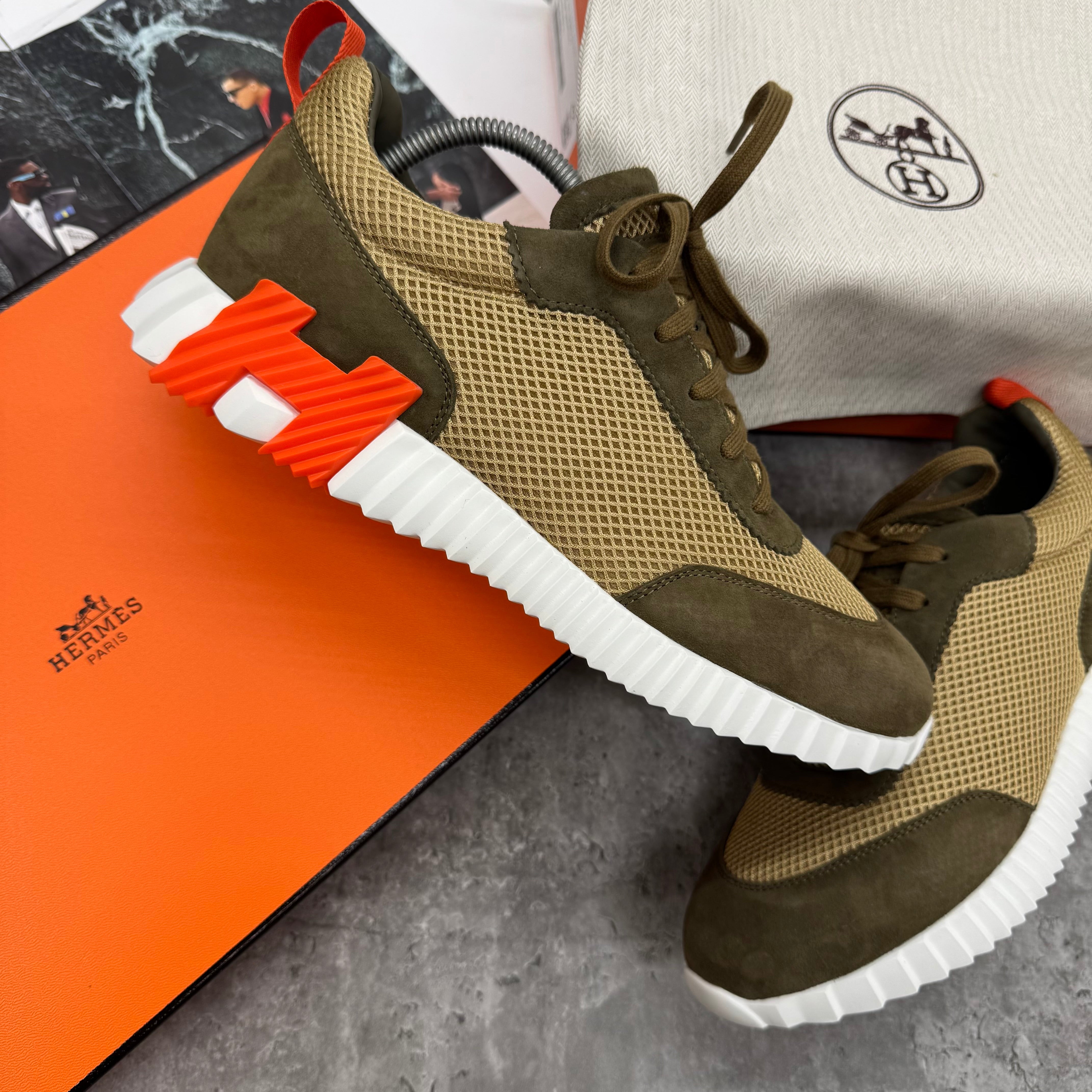 HMES - TRAINERS - KHAKI