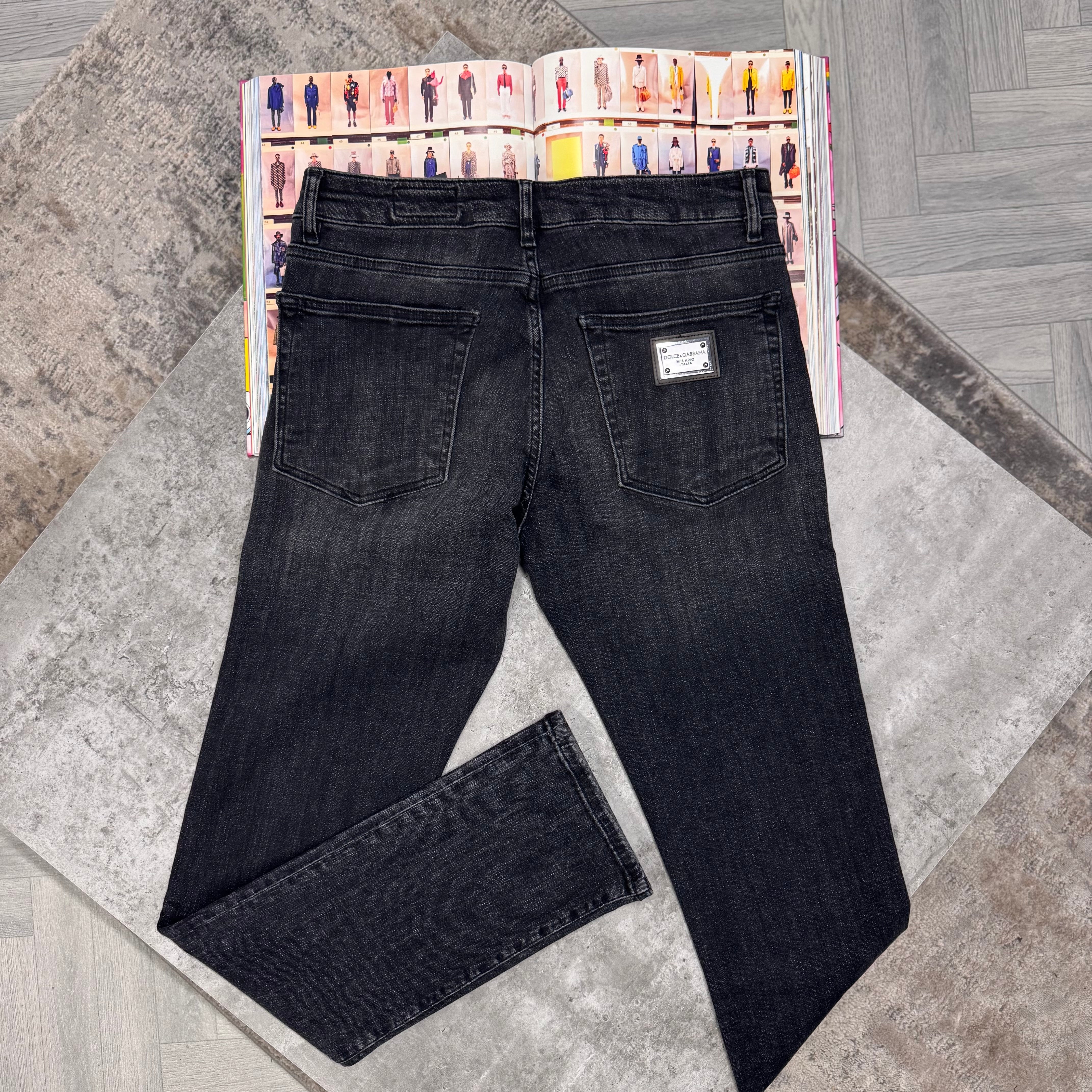 D&G JEANS - BLACK
