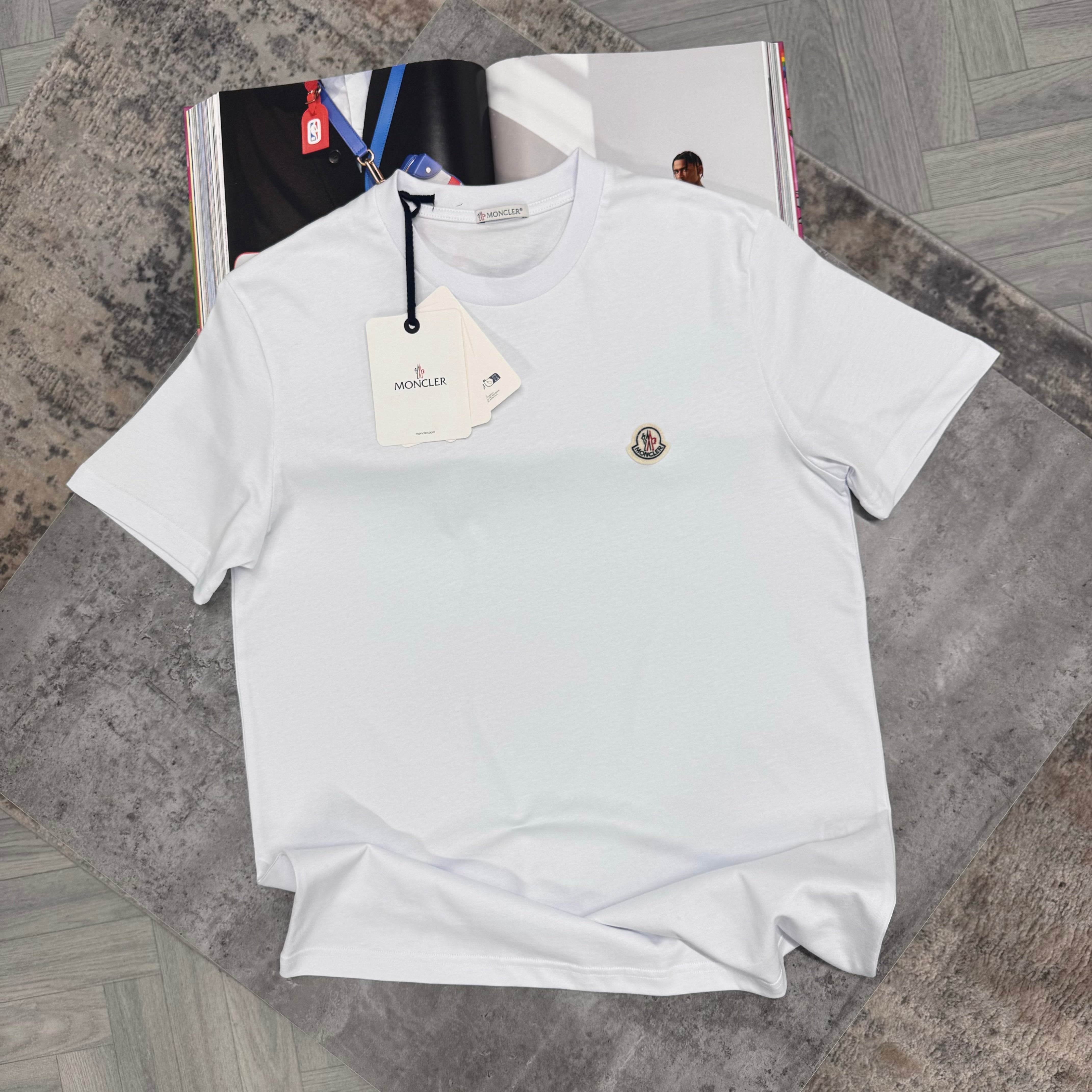 MNCLR LOGO T SHIRT - WHITE