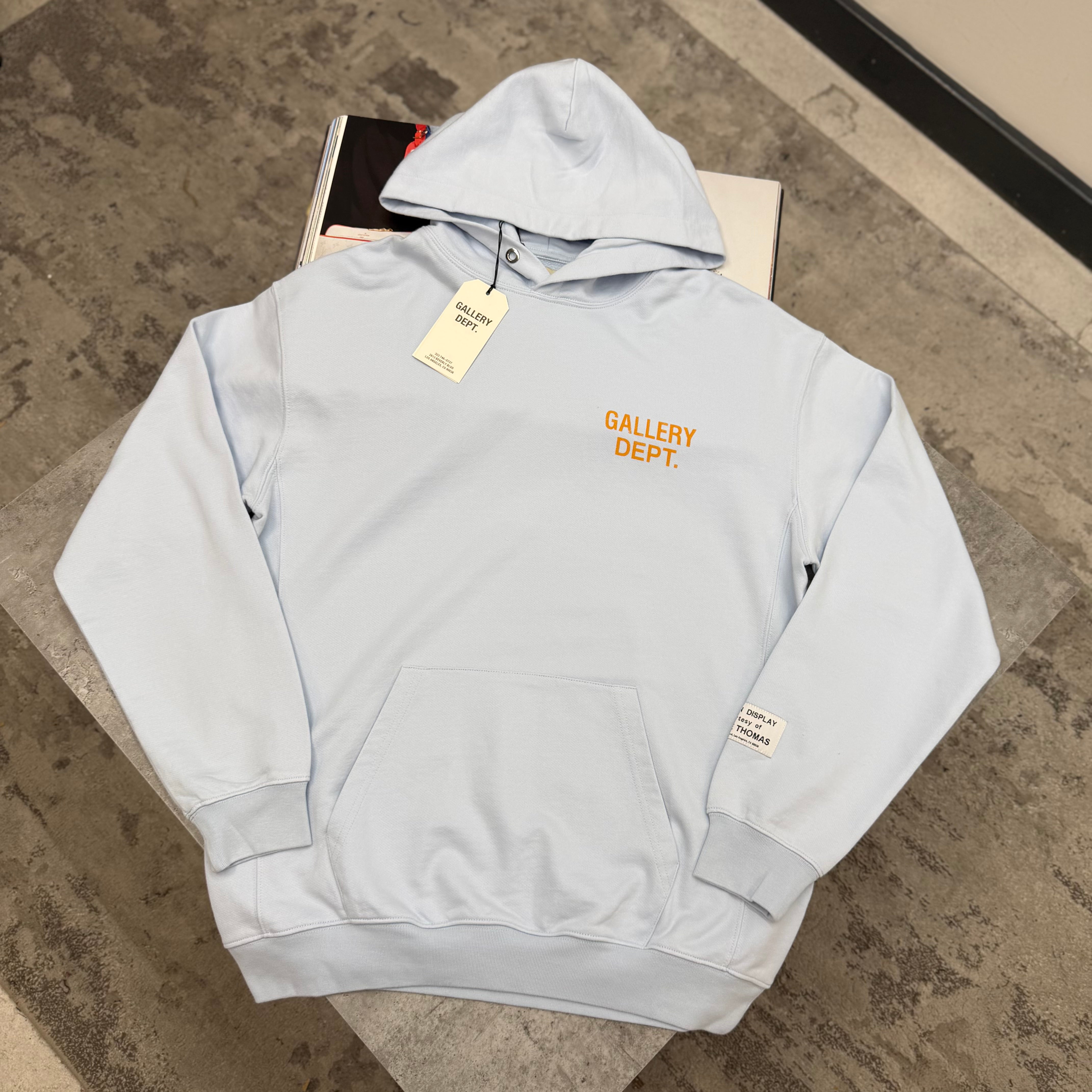 GD - OVERSIZED HOODIE - SKY BLUE