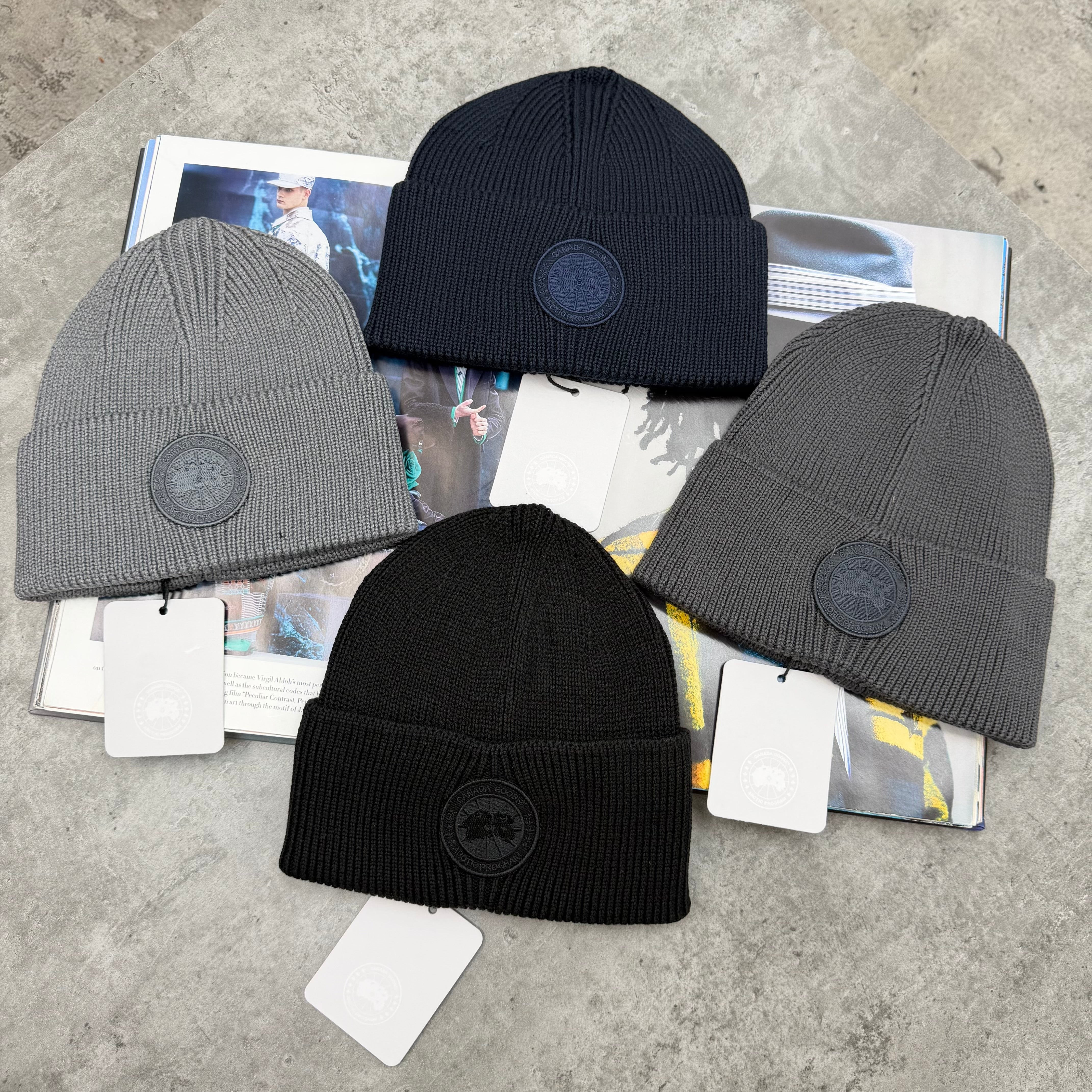 CG GHOST BADGE BEANIE