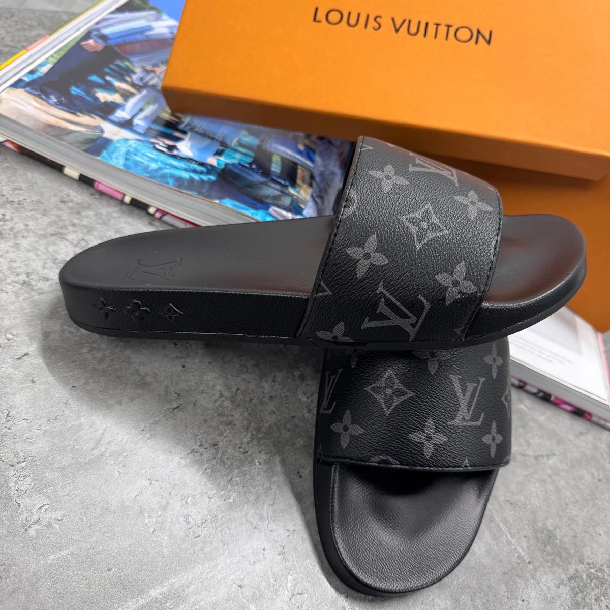 (PRE-ORDER) LVE - WATERFRONT MULES SLIDES - MONOGRAM