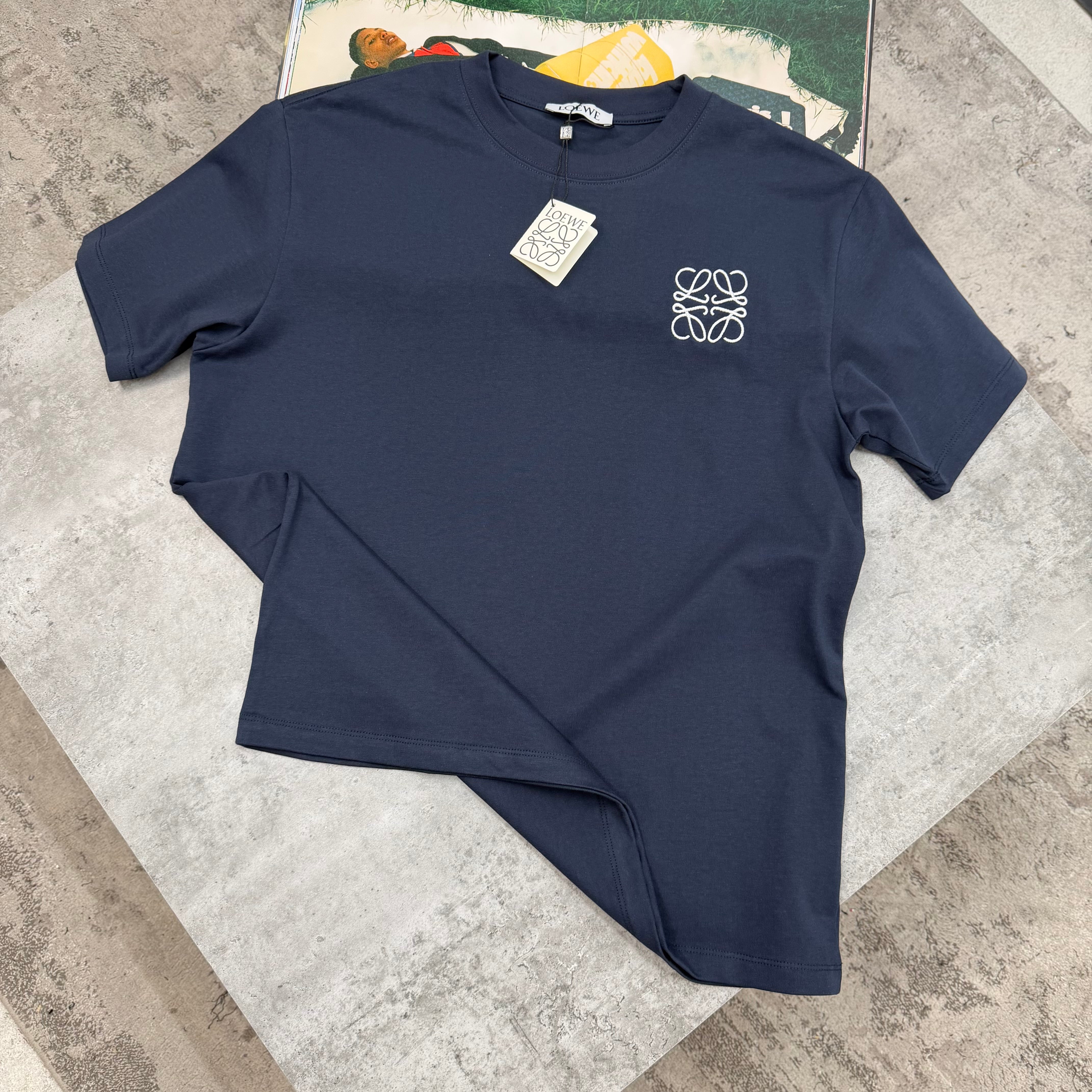LWE - SMALL LOGO T-SHIRT - NAVY