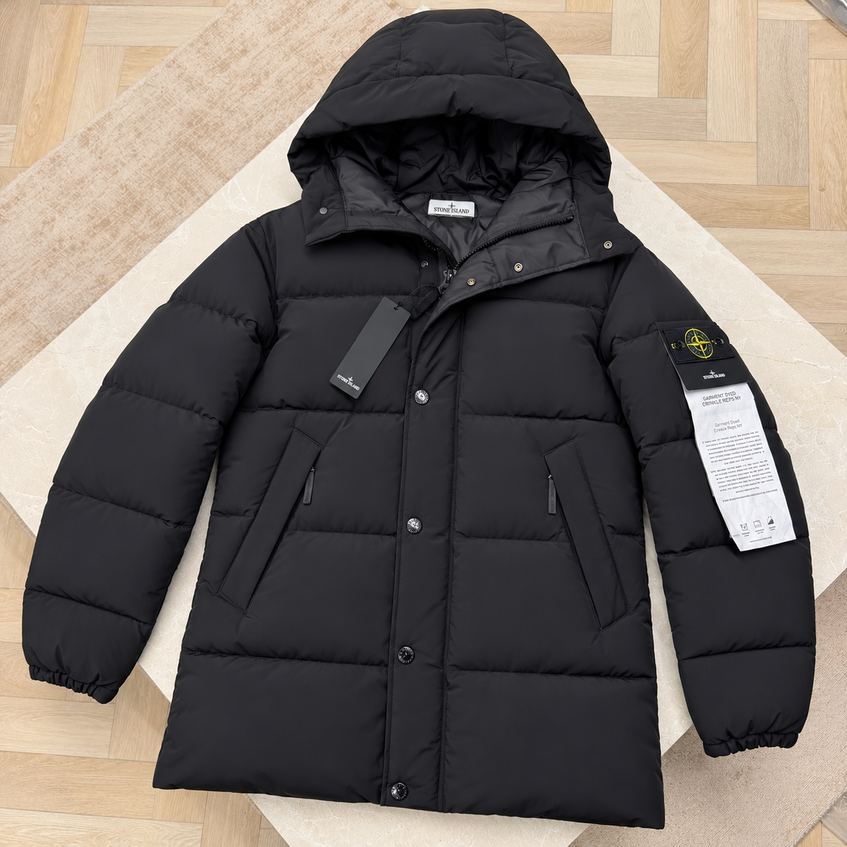 SI PUFFER COAT - BLACK