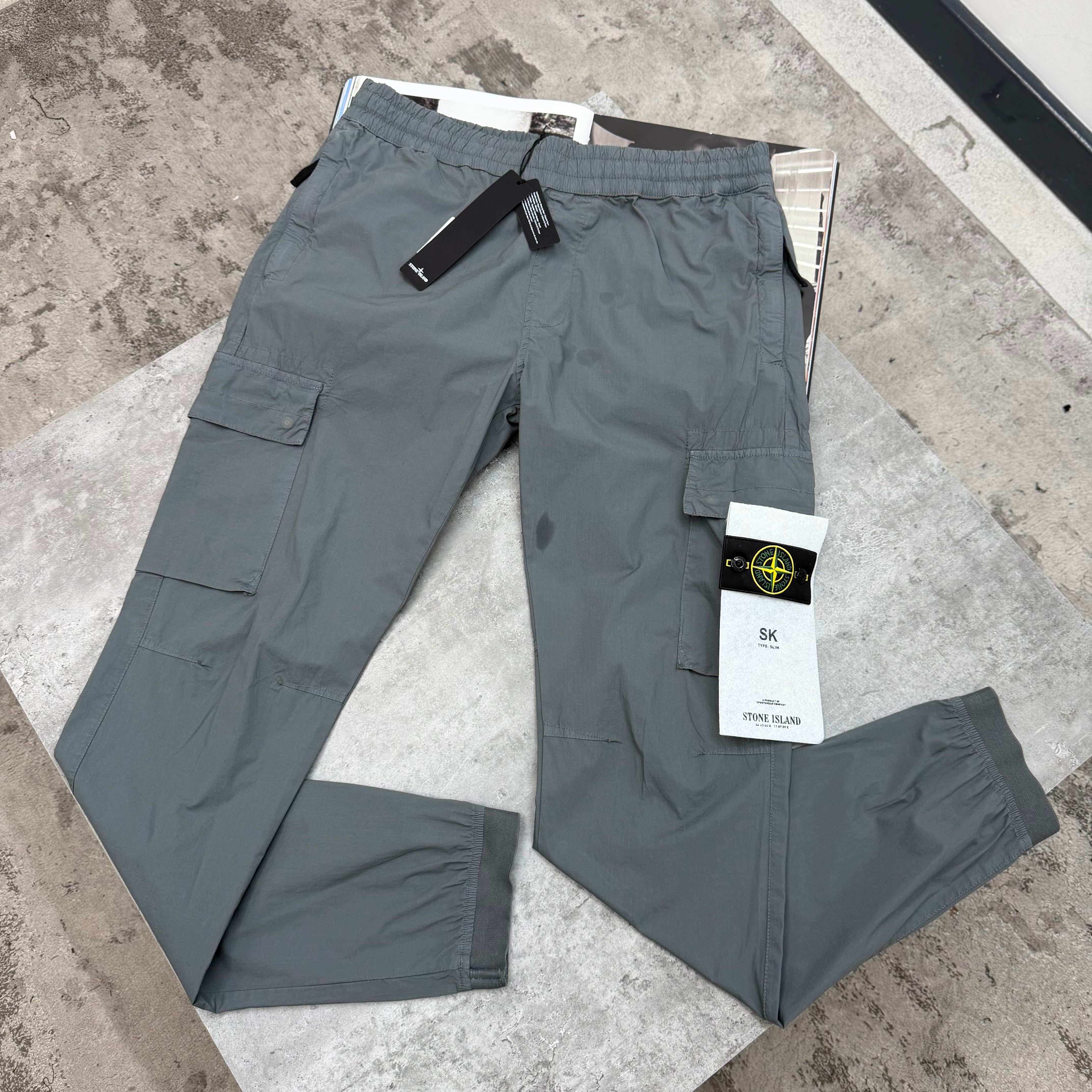 SI - LIGHTWEIGHT ZIP POCKET CARGOS - CHARCOAL