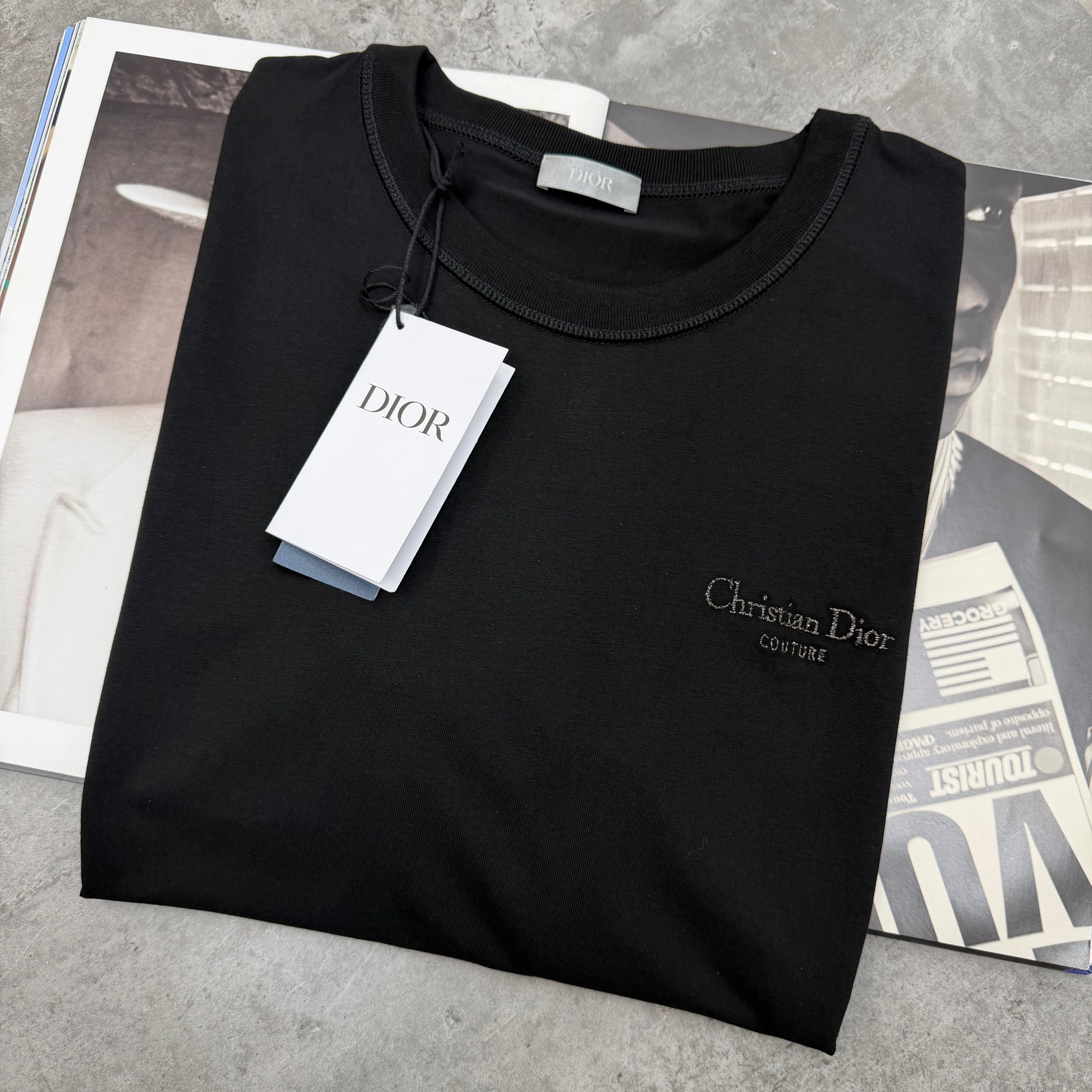 CD - RELAXED T-SHIRT - BLACK