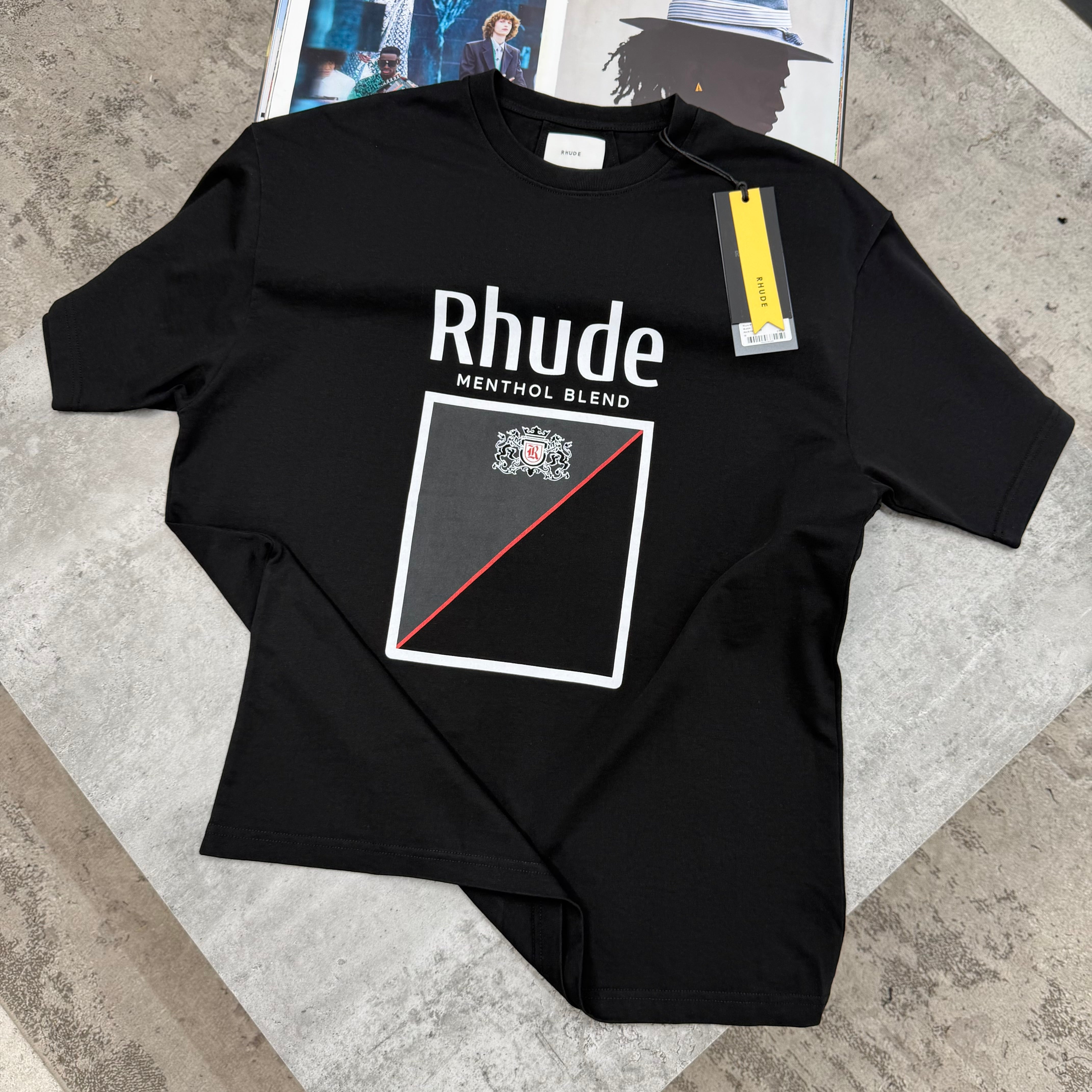 RDE - T-SHIRT - BLACK