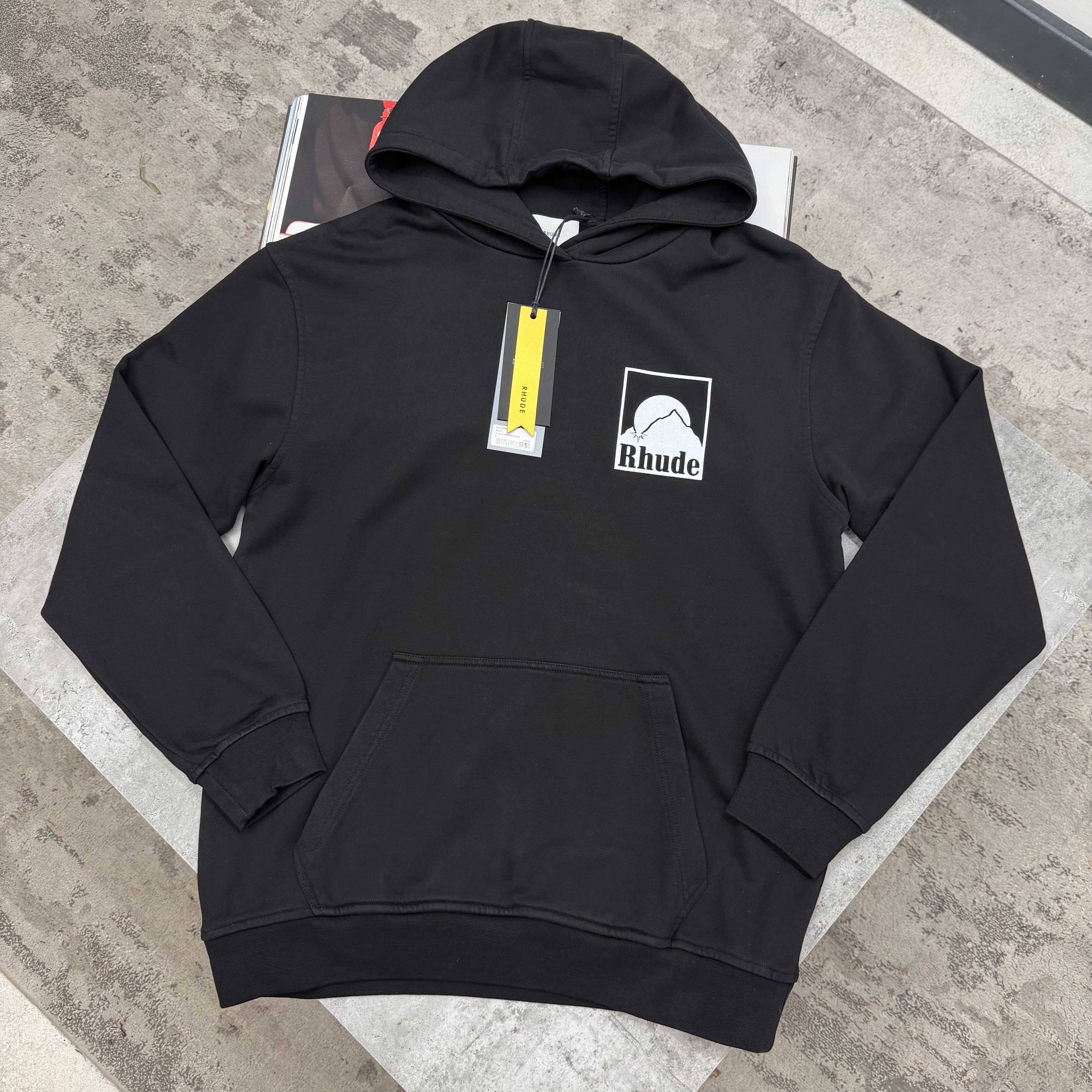 RDE - HOODIE - BLACK/WHITE