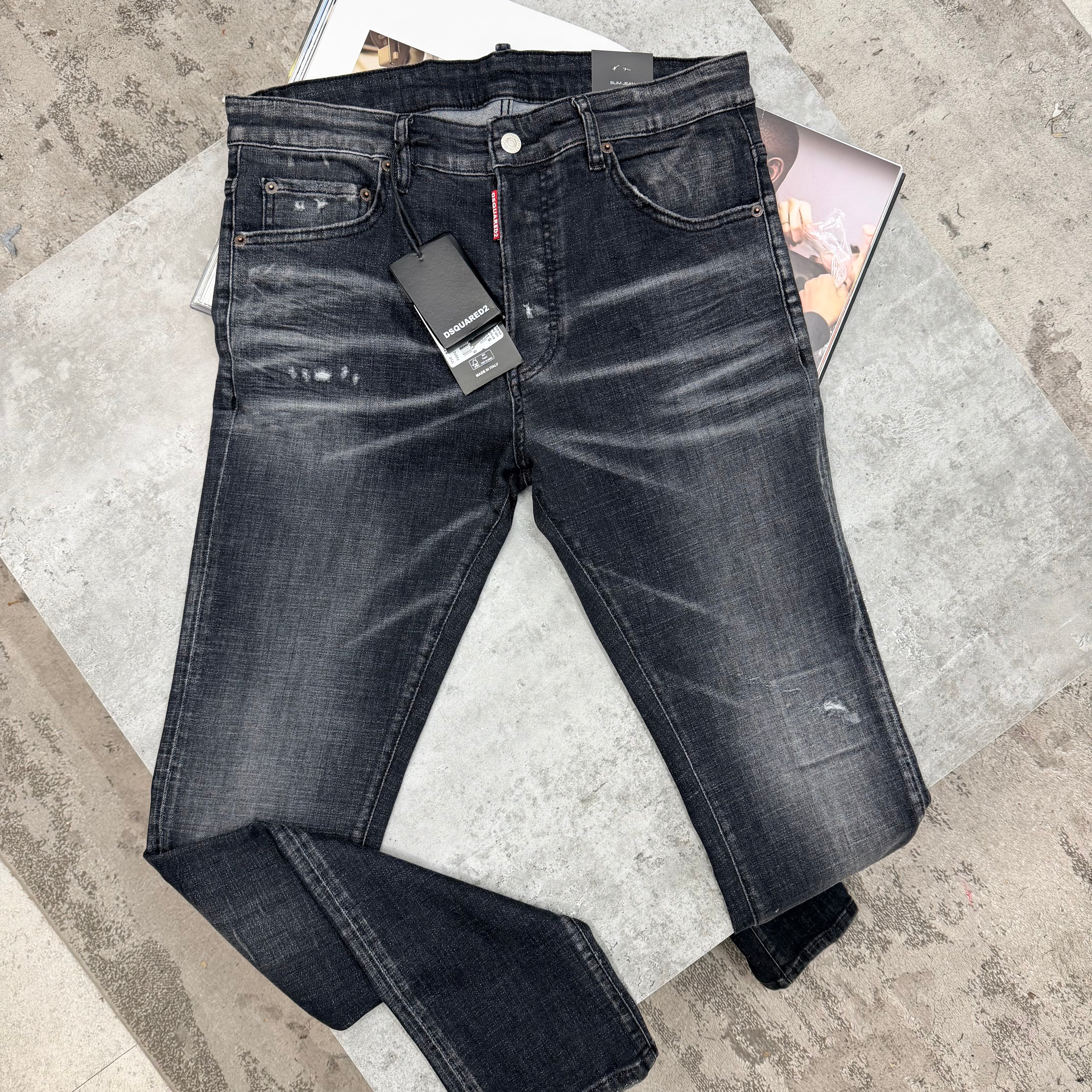 D2 - JEANS - BLACK