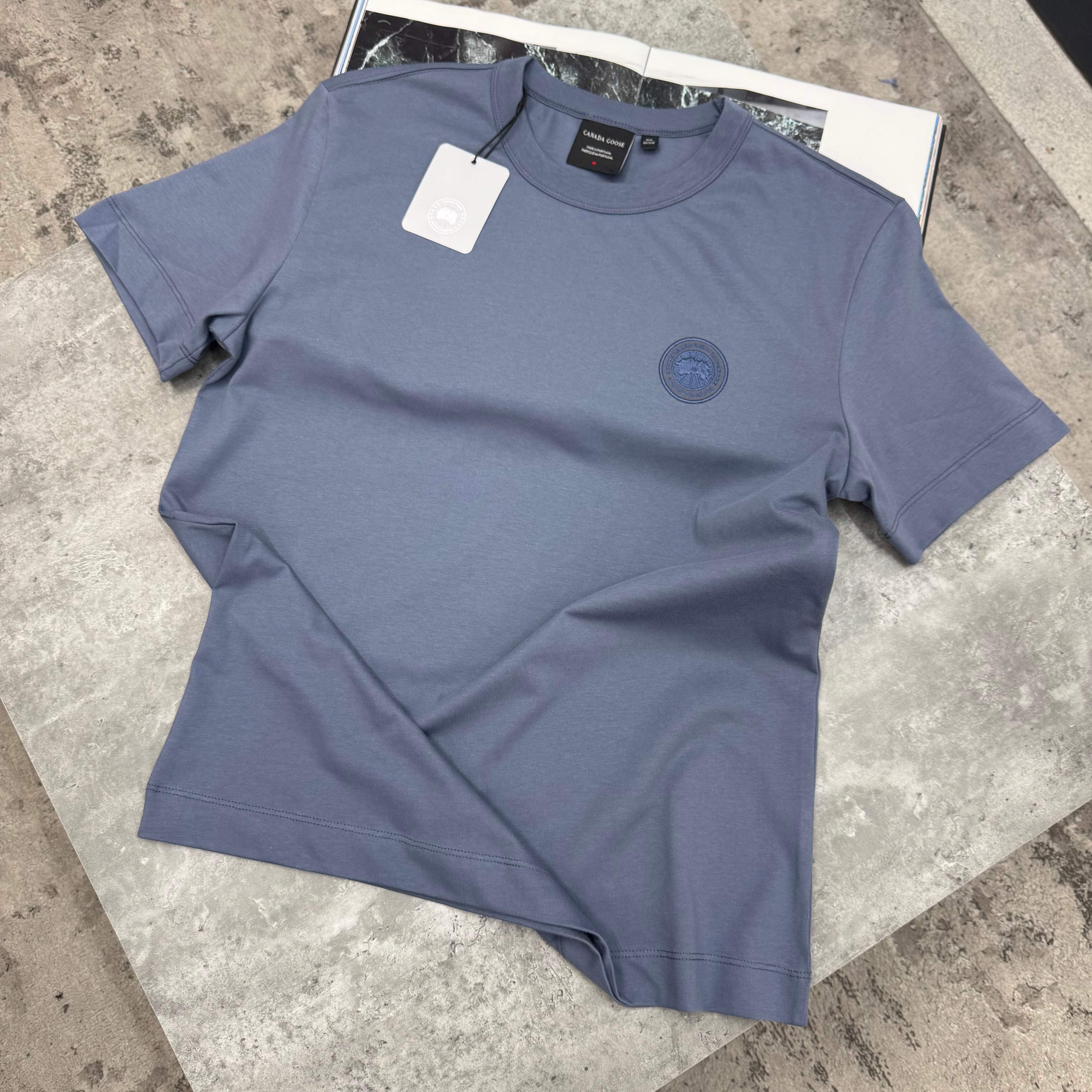 CG - CIRCLE LOGO T-SHIRT - BLUE