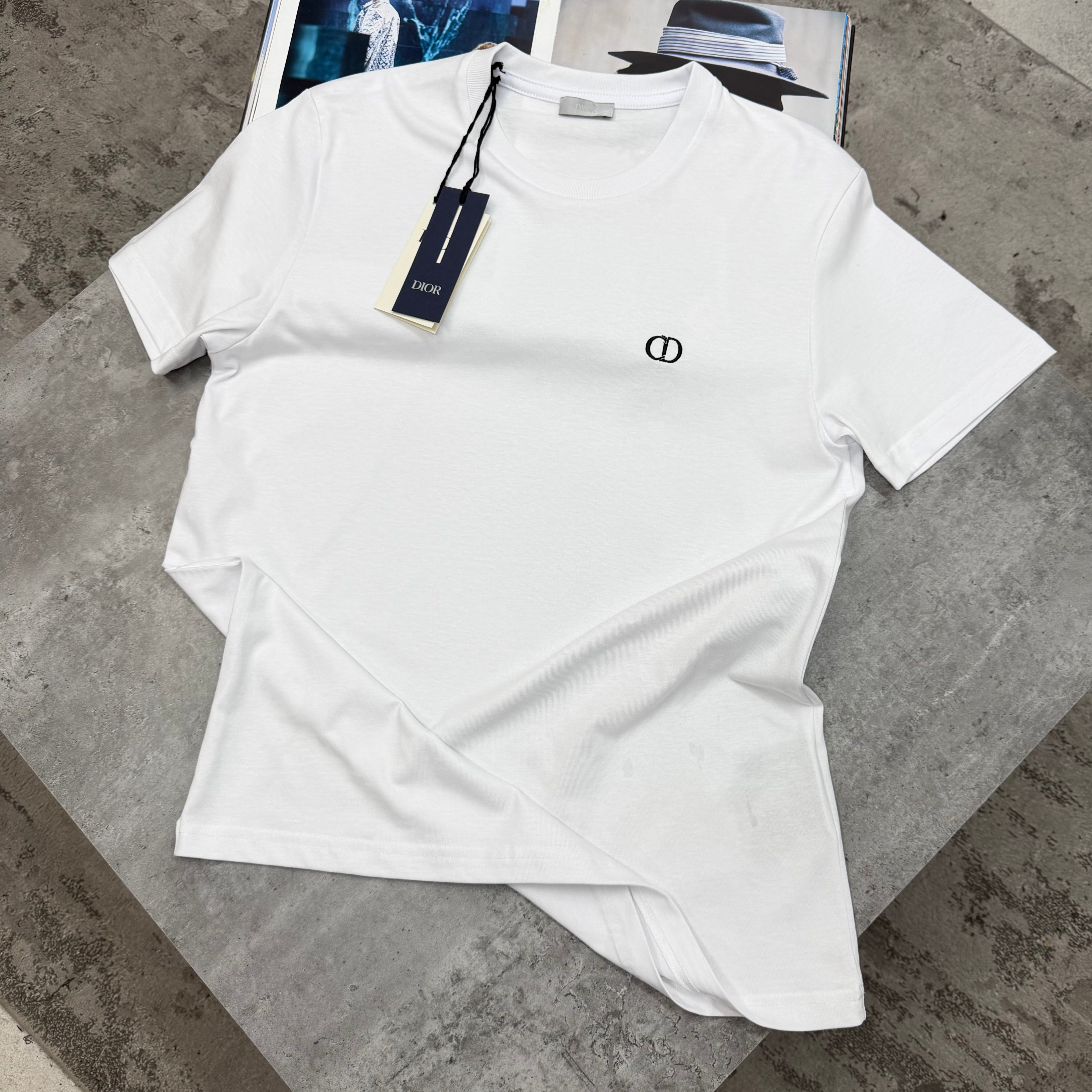 CD - SMALL CD T-SHIRT - WHITE