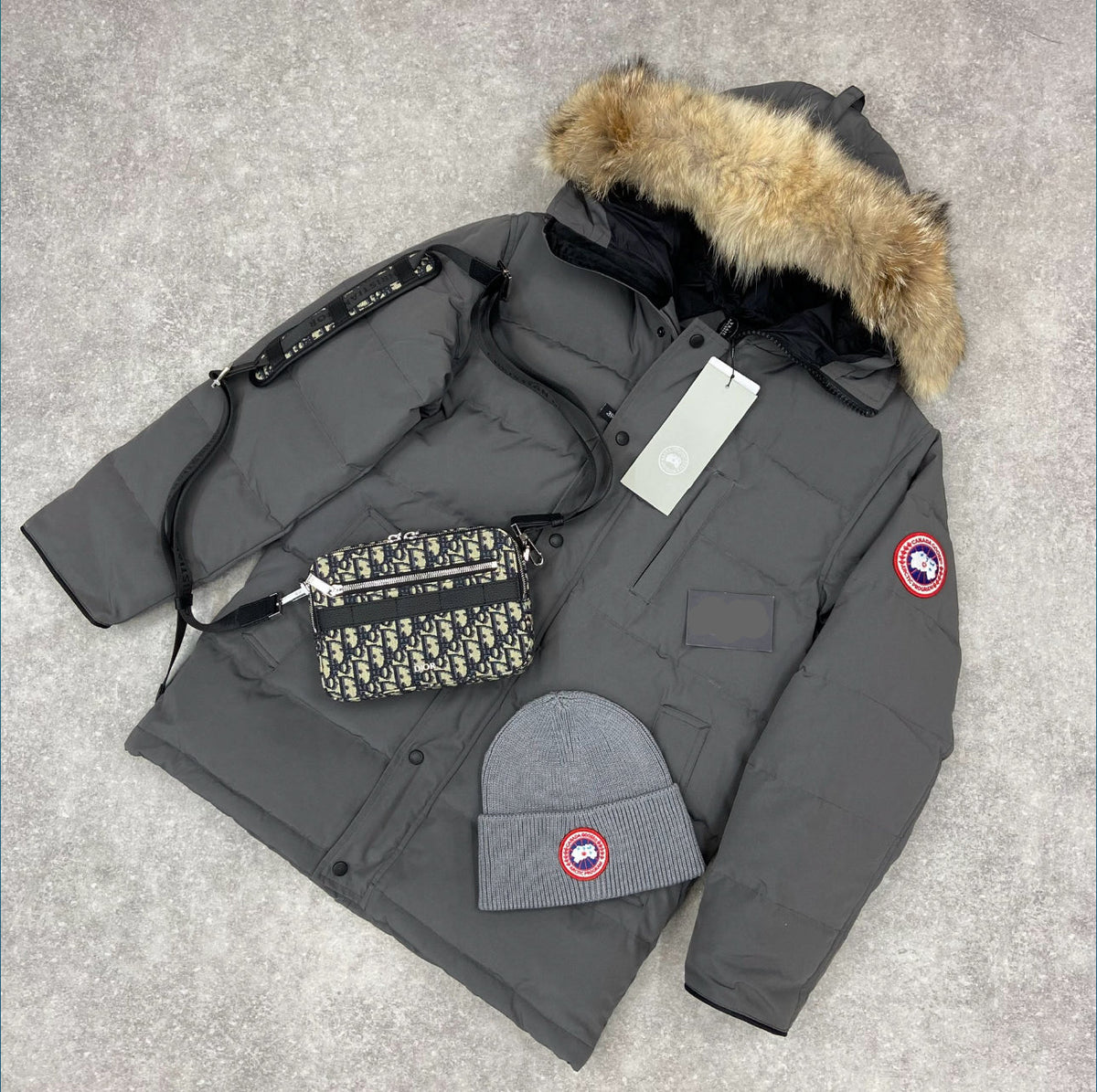 CG CARSON COAT - GREY (PRE-ORDER)