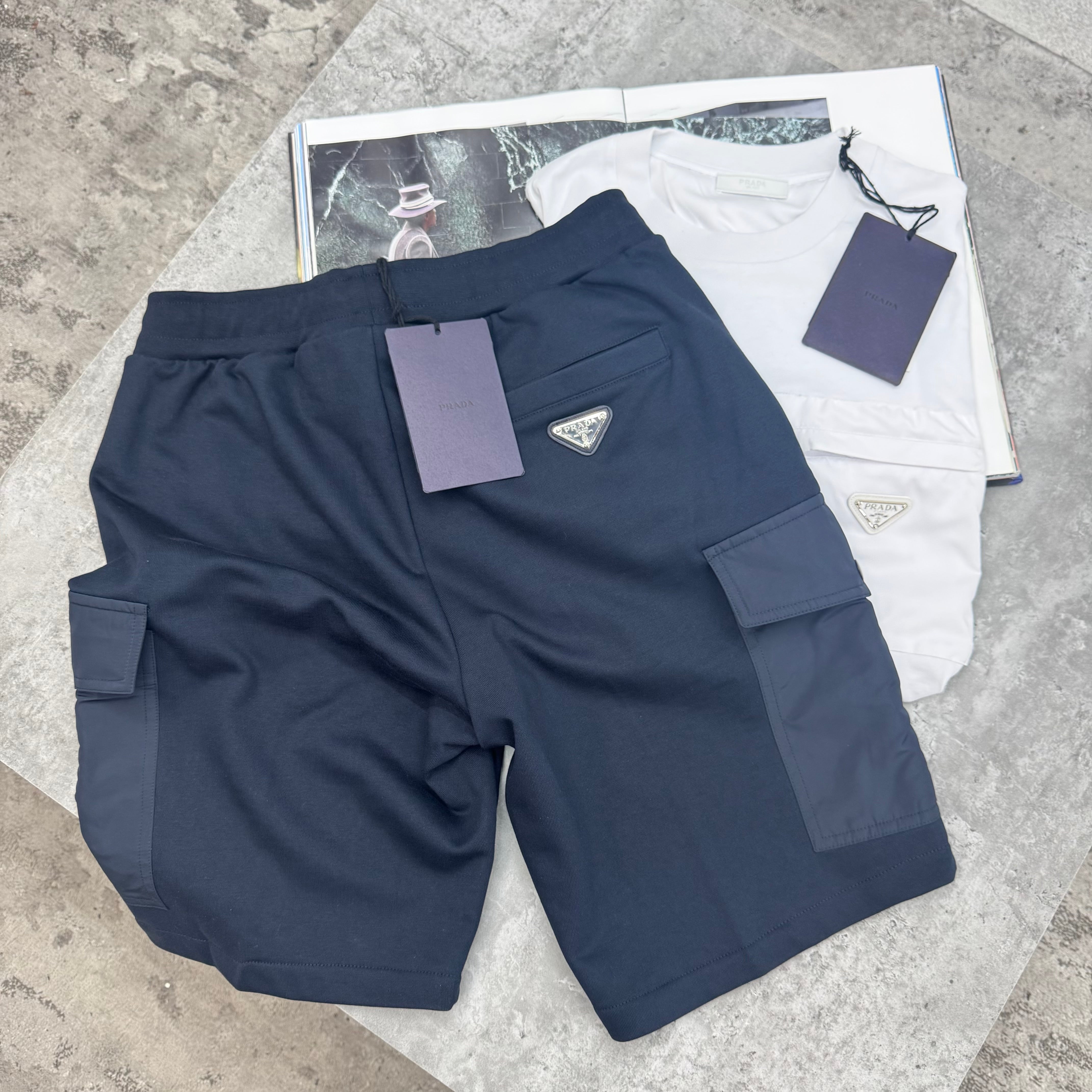 PDA - COTTON SHORTS - NAVY