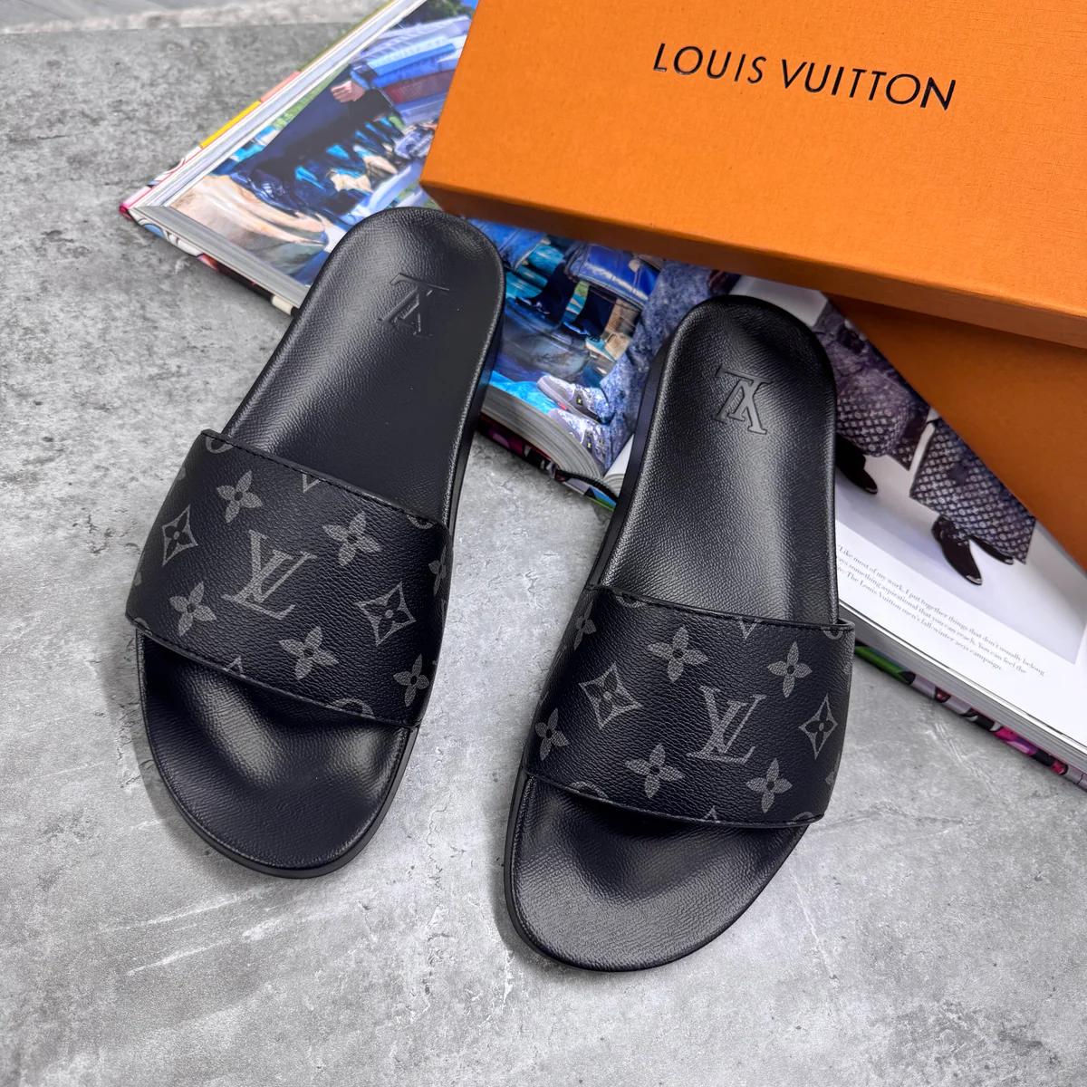 (PRE-ORDER) LVE - WATERFRONT MULES SLIDES - MONOGRAM