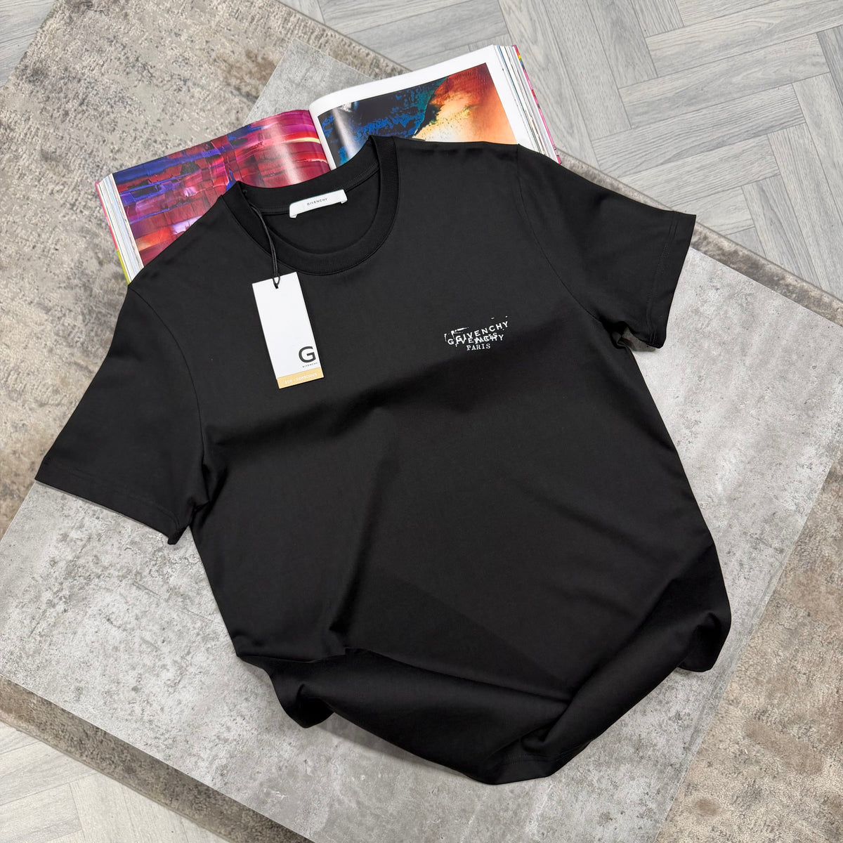 GVY PARIS T SHIRT - BLACK