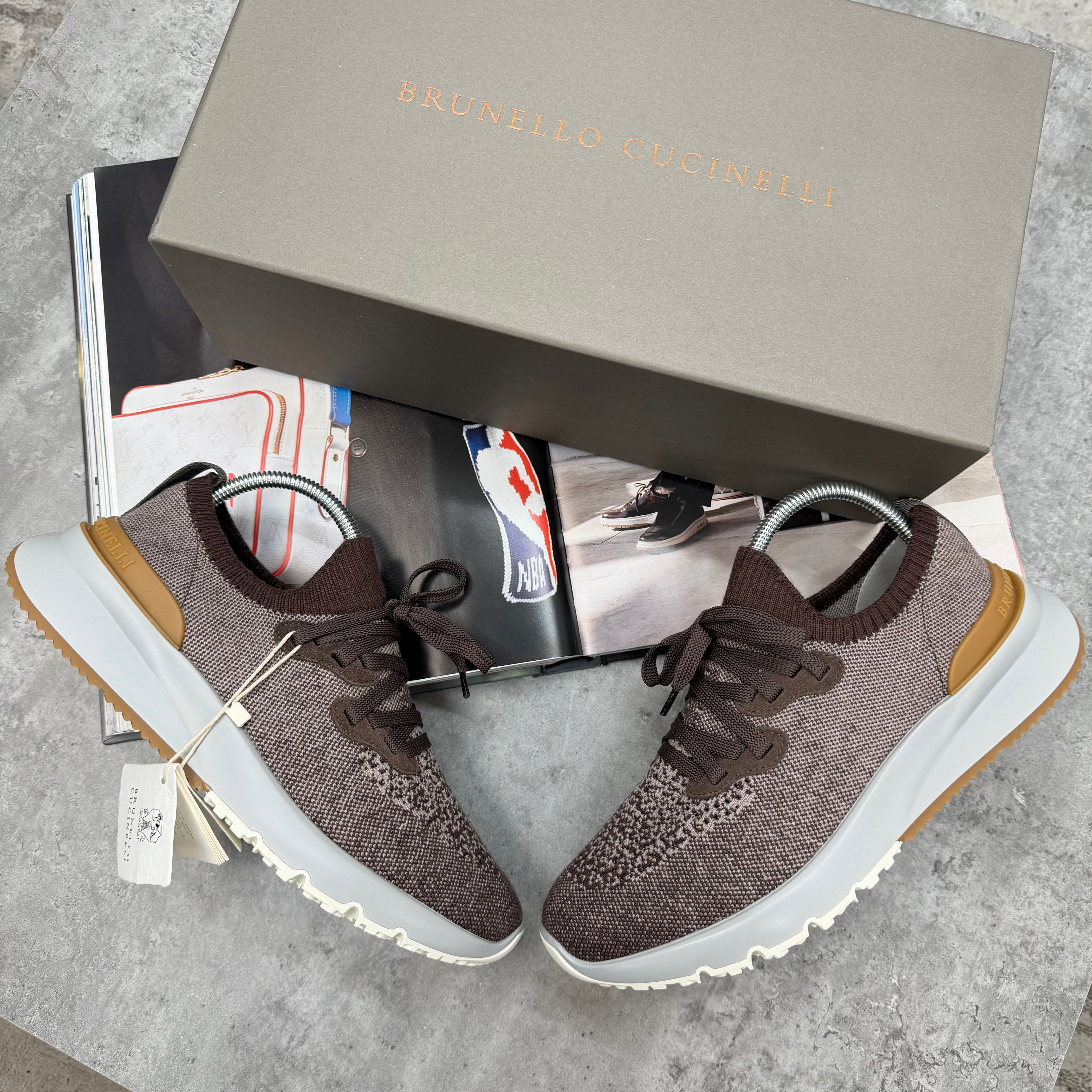 BRUNELLO - TRAINERS - COFFEE